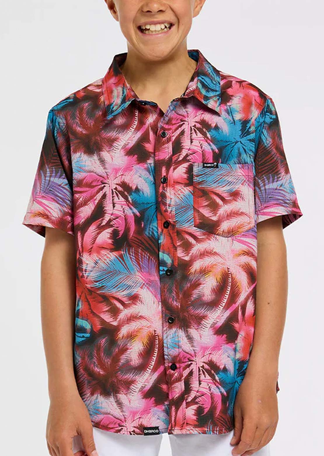 DHaRCO Junior Tech Party Button Up Shirt