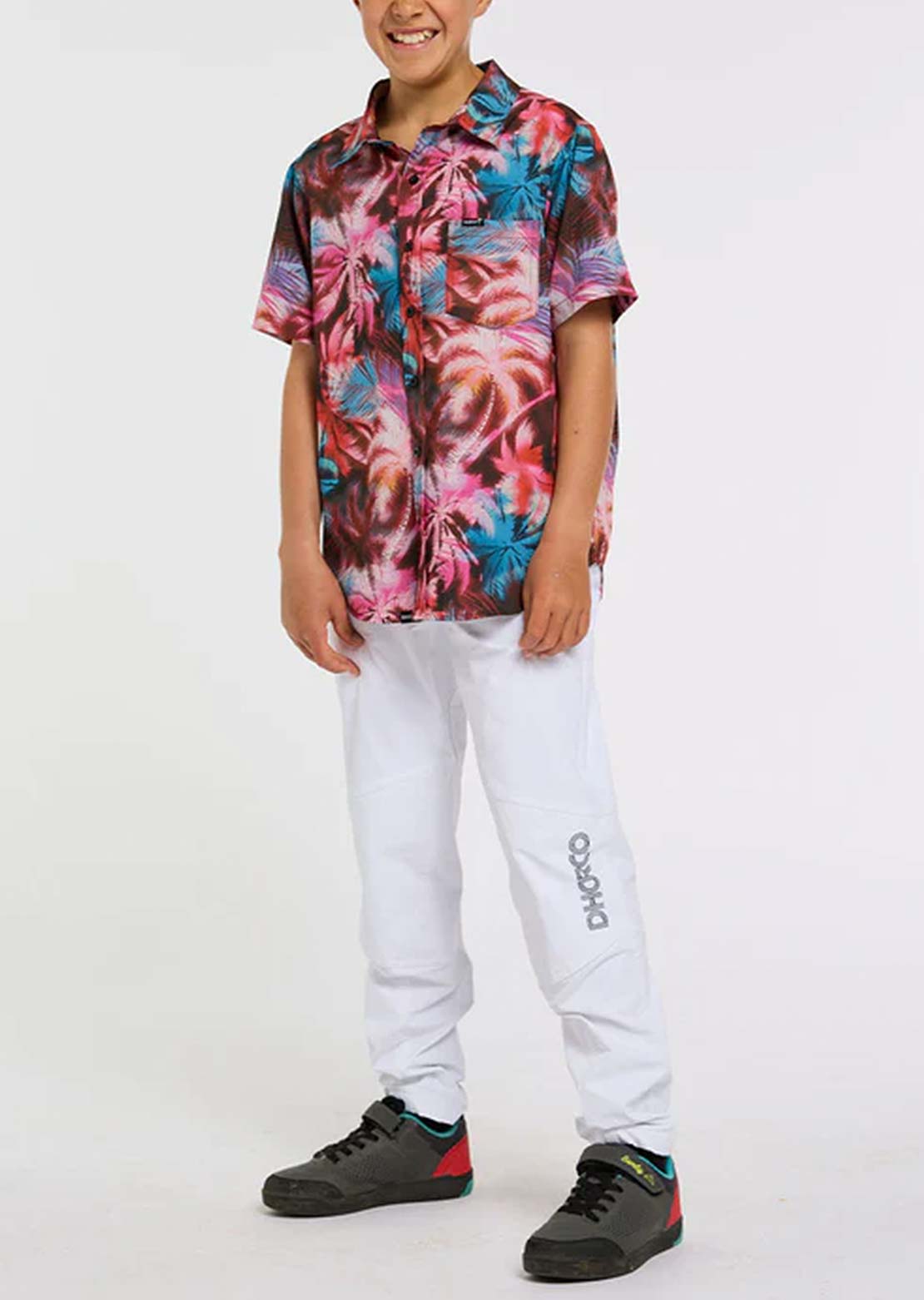 DHaRCO Junior Tech Party Button Up Shirt