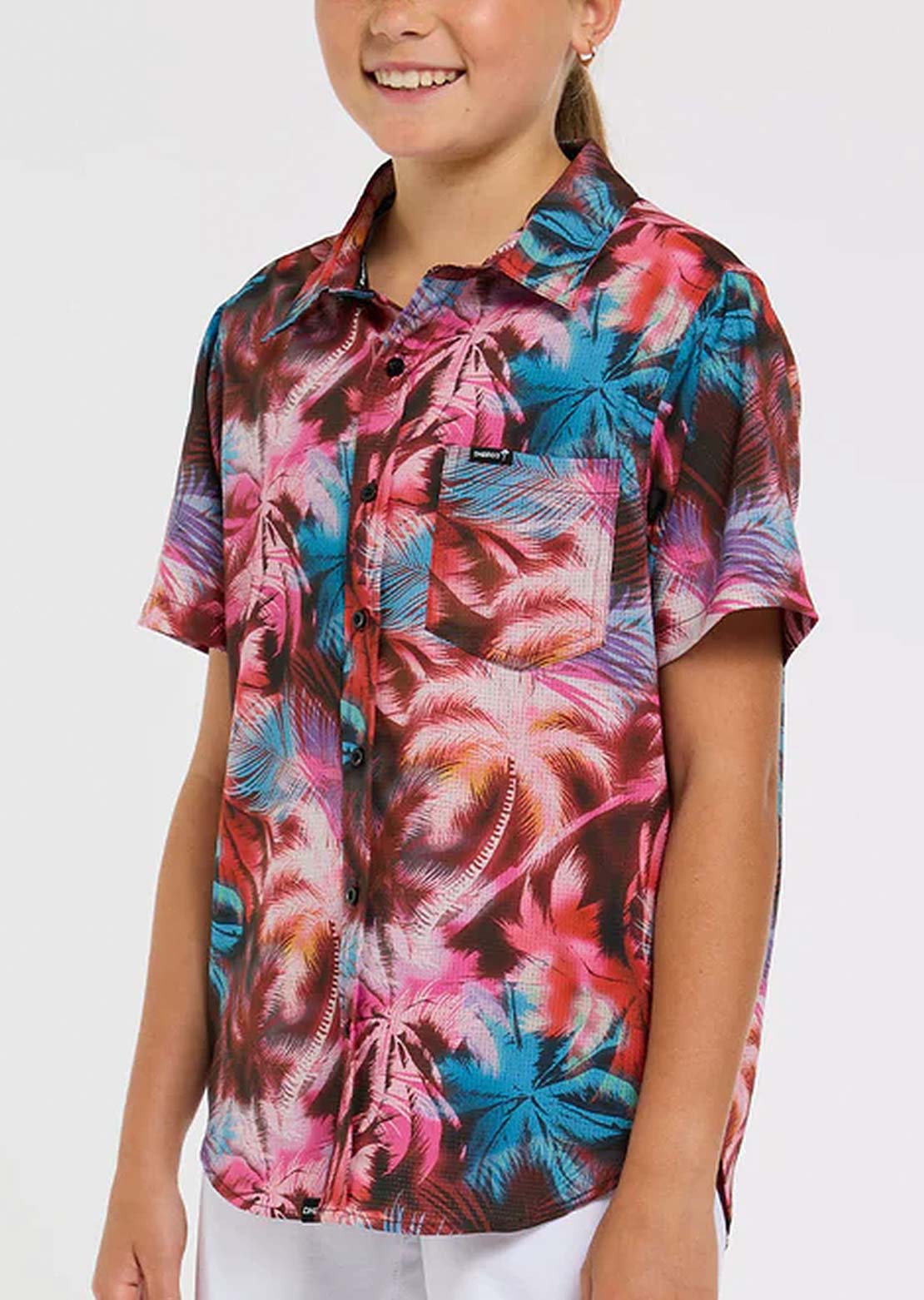 DHaRCO Junior Tech Party Button Up Shirt