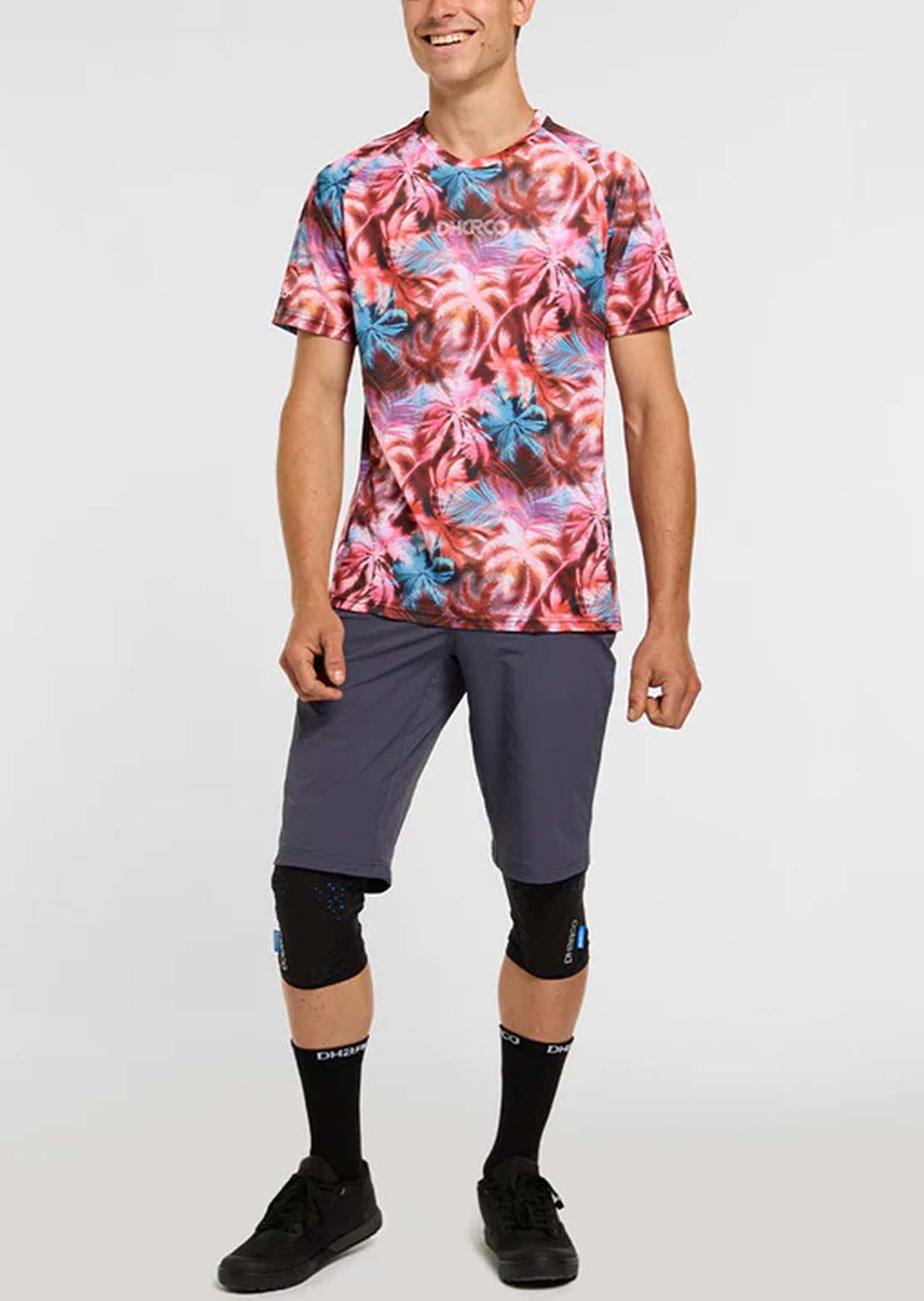 DHaRCO Men's Short Sleeve Mountain Bike Jersey Nebula