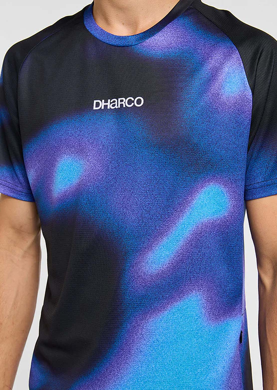 DHaRCO Men's Short Sleeve Mountain Bike Jersey Vortex