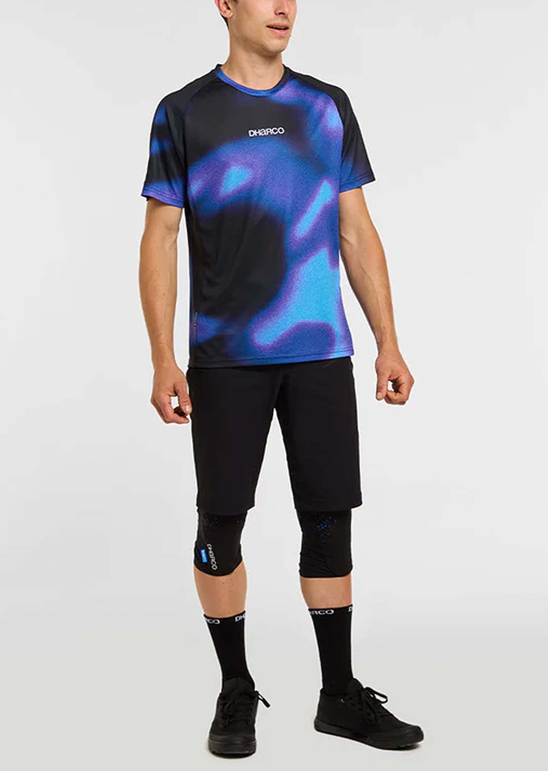DHaRCO Men's Short Sleeve Mountain Bike Jersey Vortex
