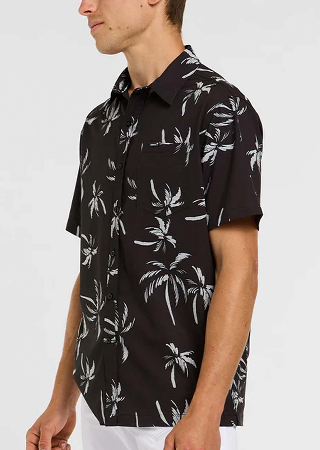 DHaRCO Men's Tech Party Button Up Shirt Bowen