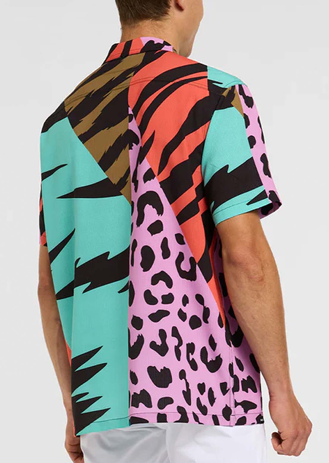 DHaRCO Men's Tech Party Button Up Shirt Jinx