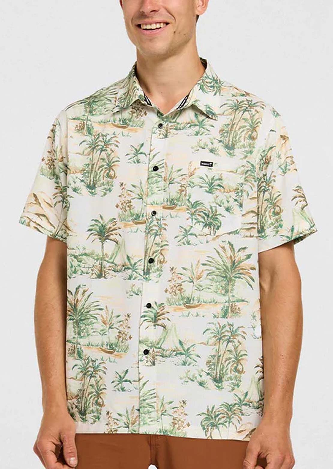 DHaRCO Men's Tech Party Button Up Shirt Lost