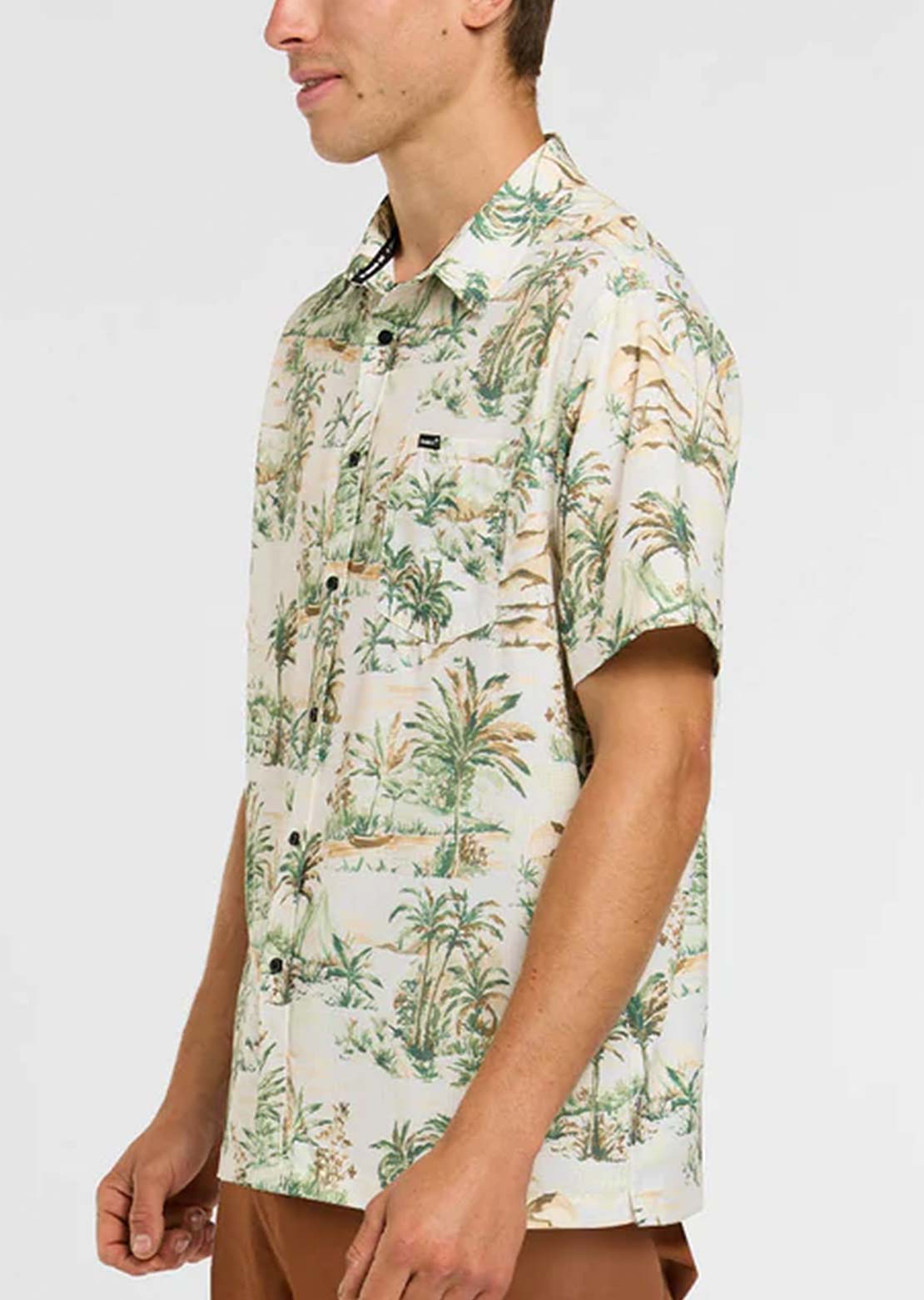 DHaRCO Men's Tech Party Button Up Shirt Lost