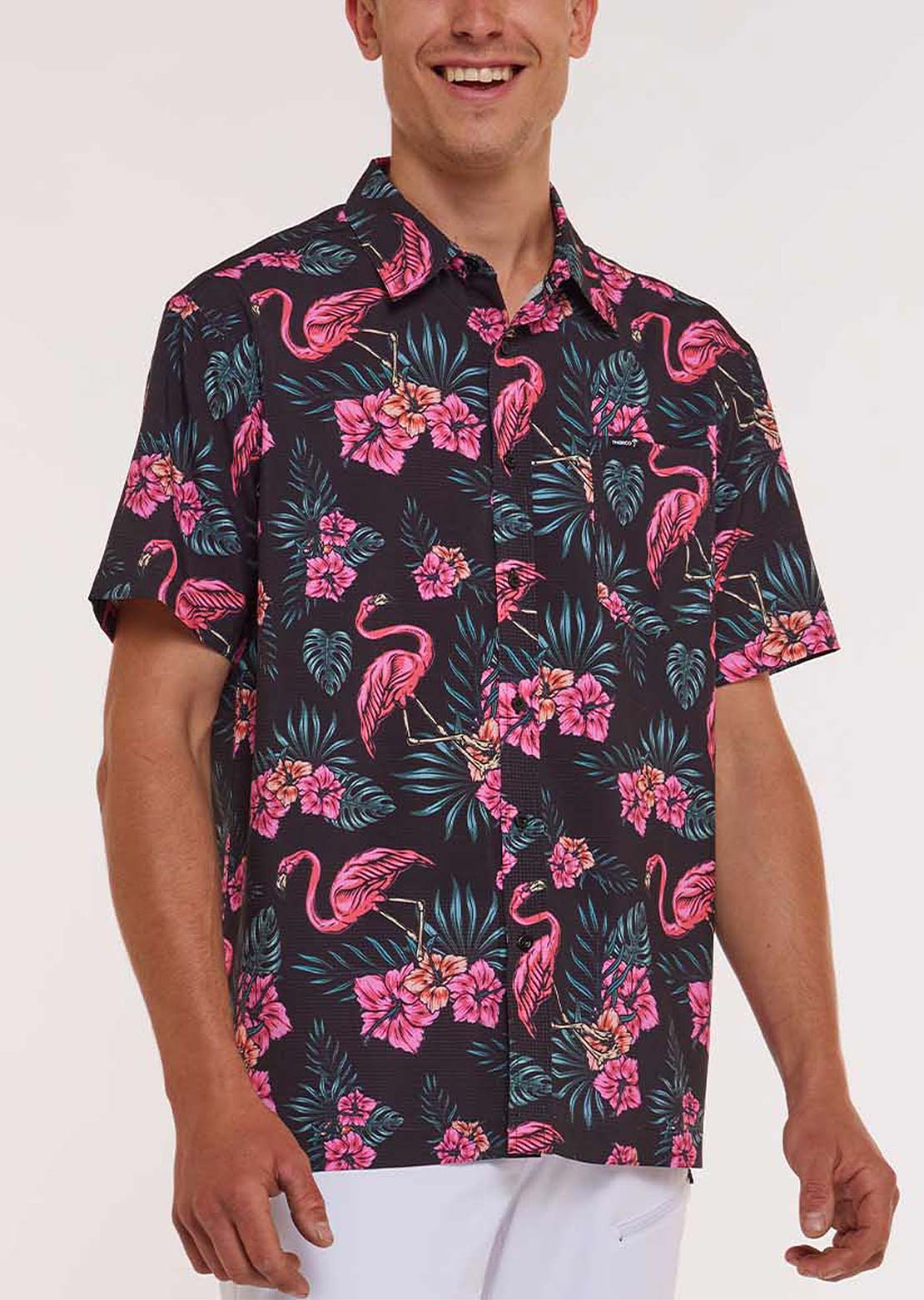 DHaRCO Men&#39;s Tech Party Mountain Bike Shirt Parker