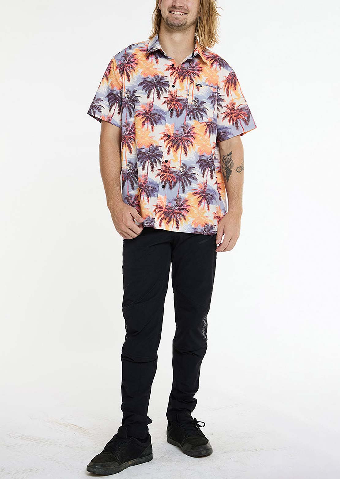 DHaRCO Men's Tech Party Mountain Bike Shirt El Camino