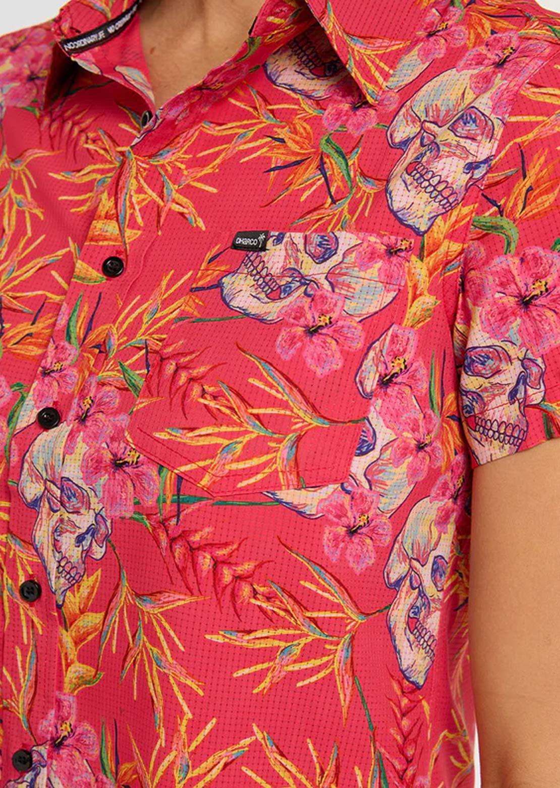 DHaRCO Femmes Tech Party Chemise boutonnée