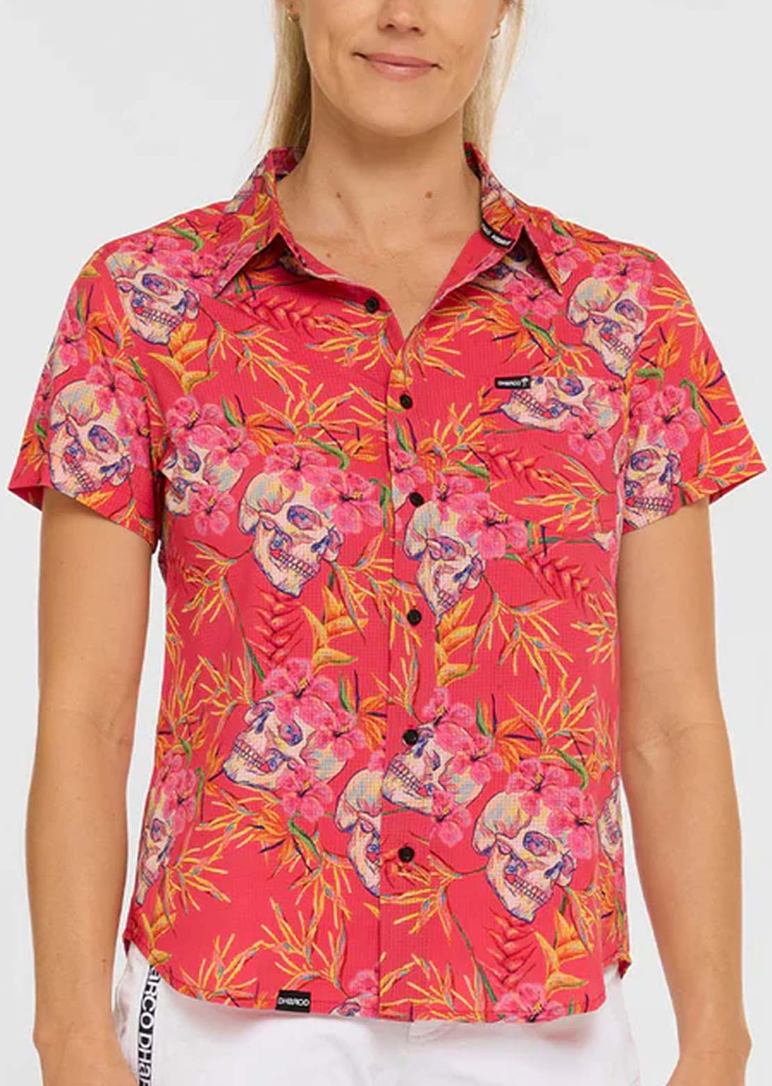 DHaRCO Femmes Tech Party Chemise boutonnée