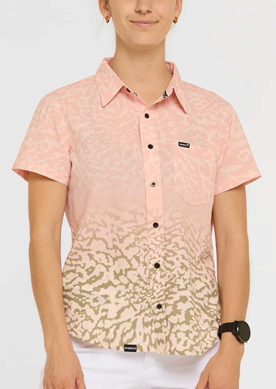 DHaRCO Femmes Tech Party Chemise boutonnée