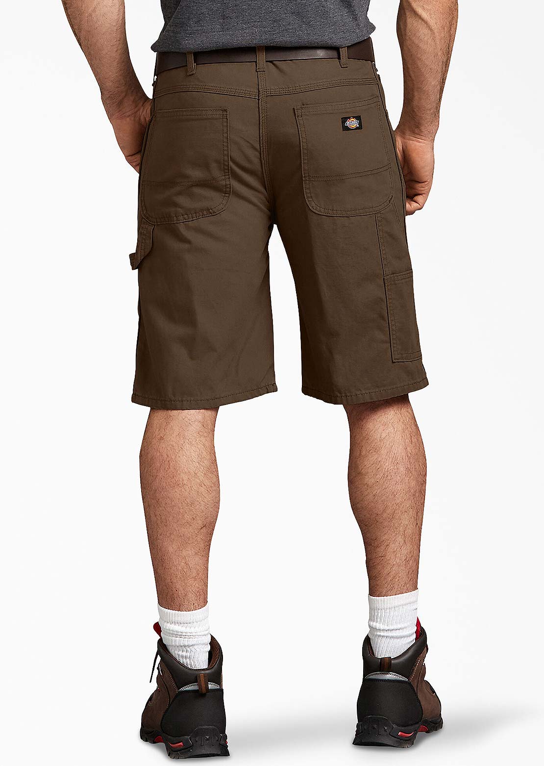 Dickies Men's 11" Lightweight Duck Carpenter Shorts Rinsed Timber