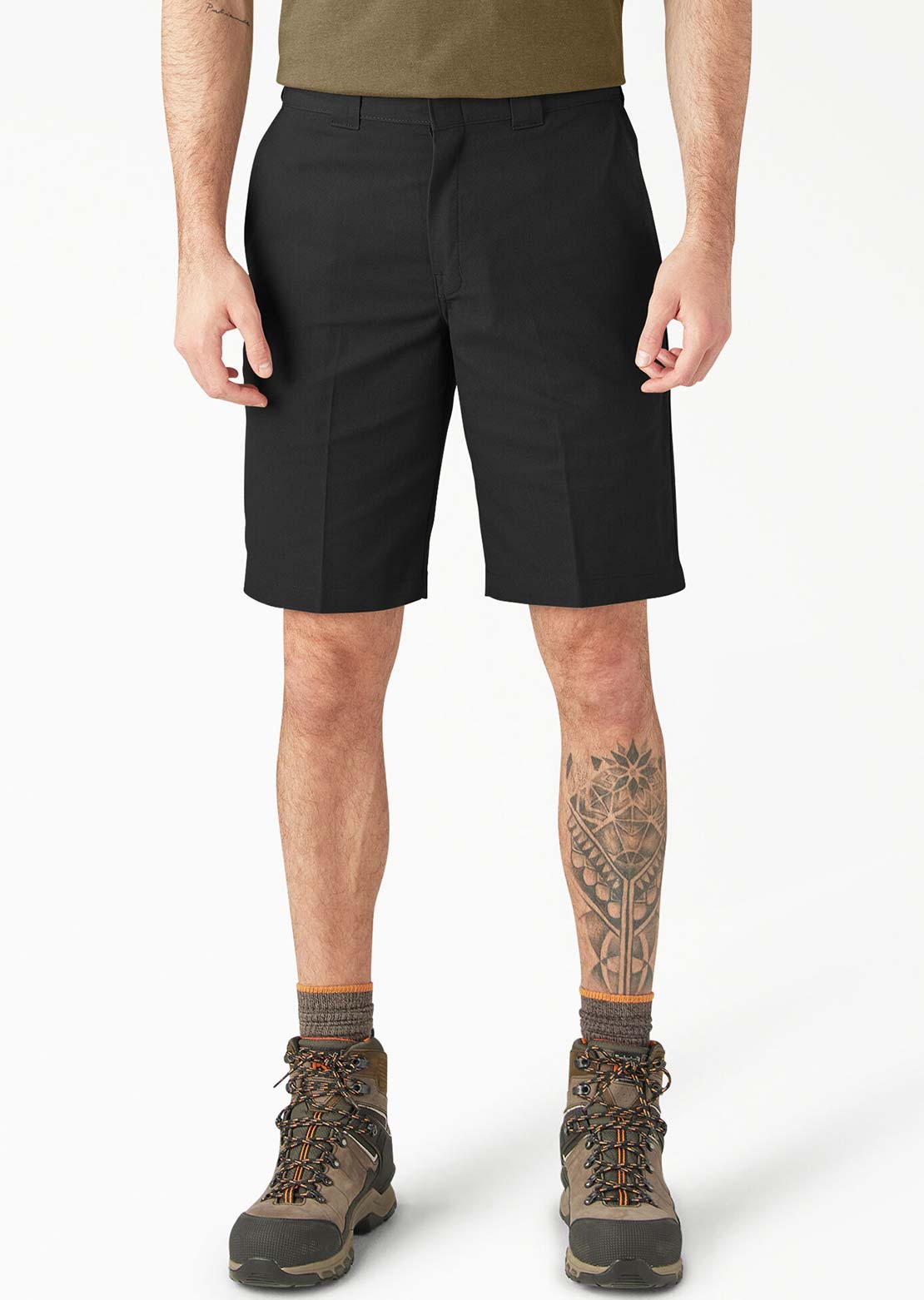 Dickies Men's 11" Relaxed Fit Work Shorts Black