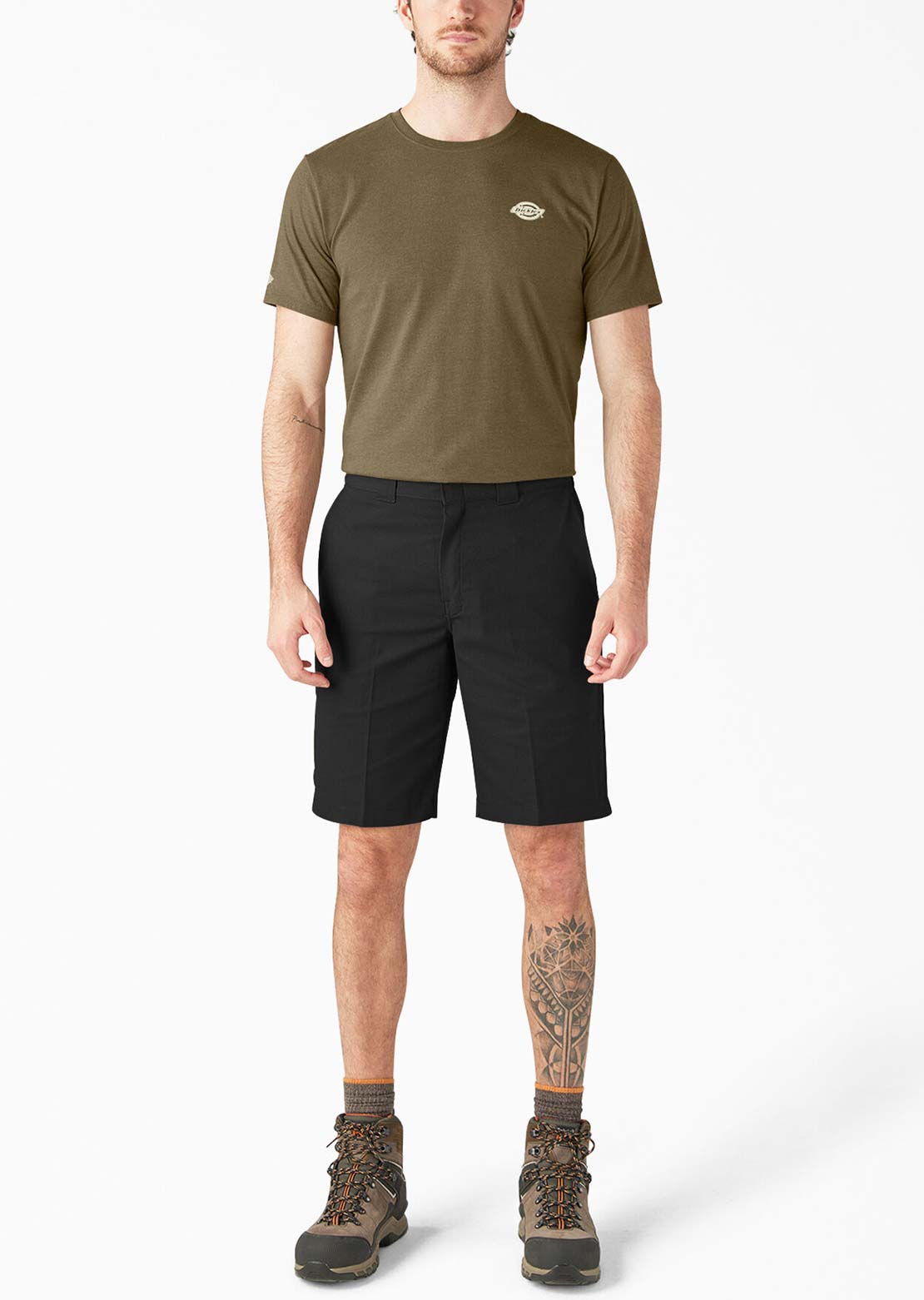 Dickies Men's 11" Relaxed Fit Work Shorts Black