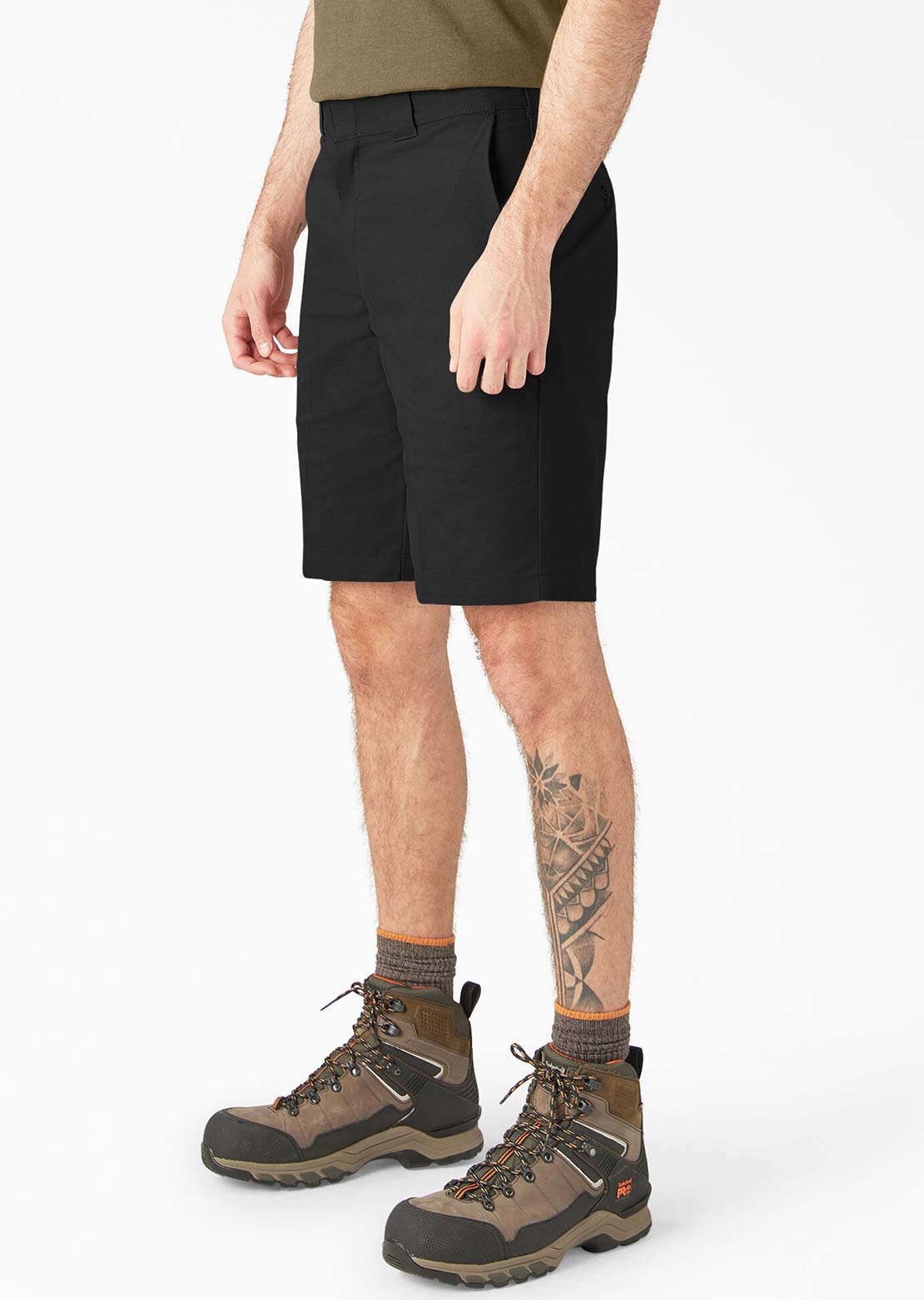 Dickies Men's 11" Relaxed Fit Work Shorts Black