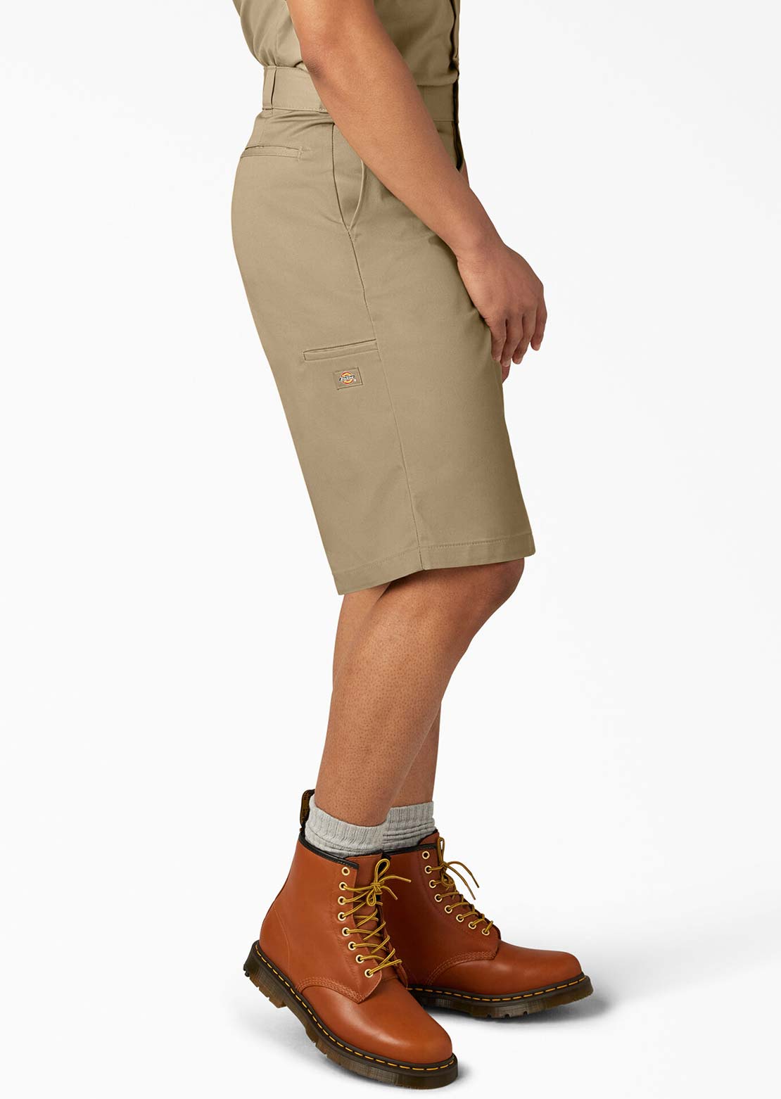 Dickies Men's 13" Loose Fit Multi-Pocket Work Shorts Khaki
