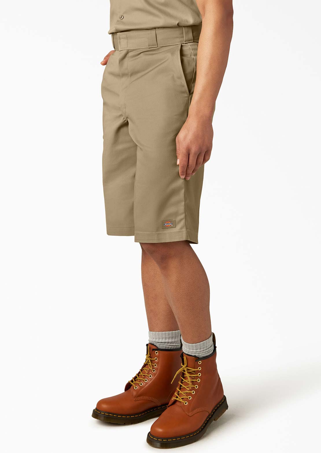 Dickies Men's 13" Loose Fit Multi-Pocket Work Shorts Khaki