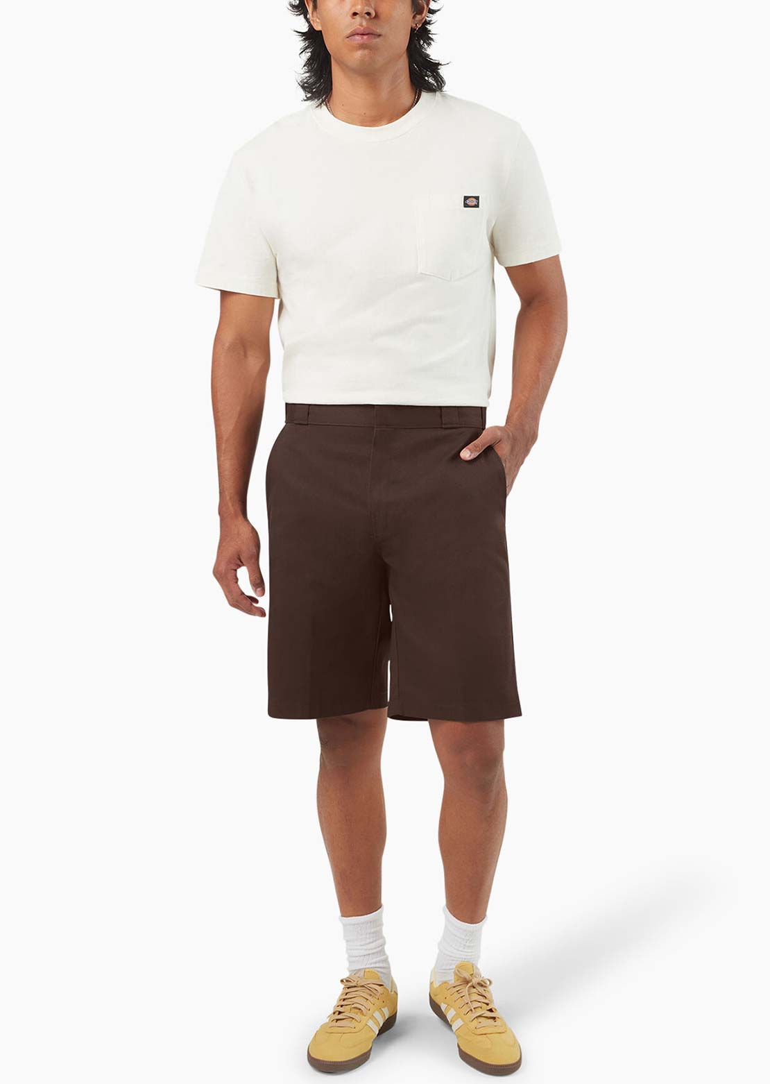 Dickies Men's 874 11" Shorts Dark Brown