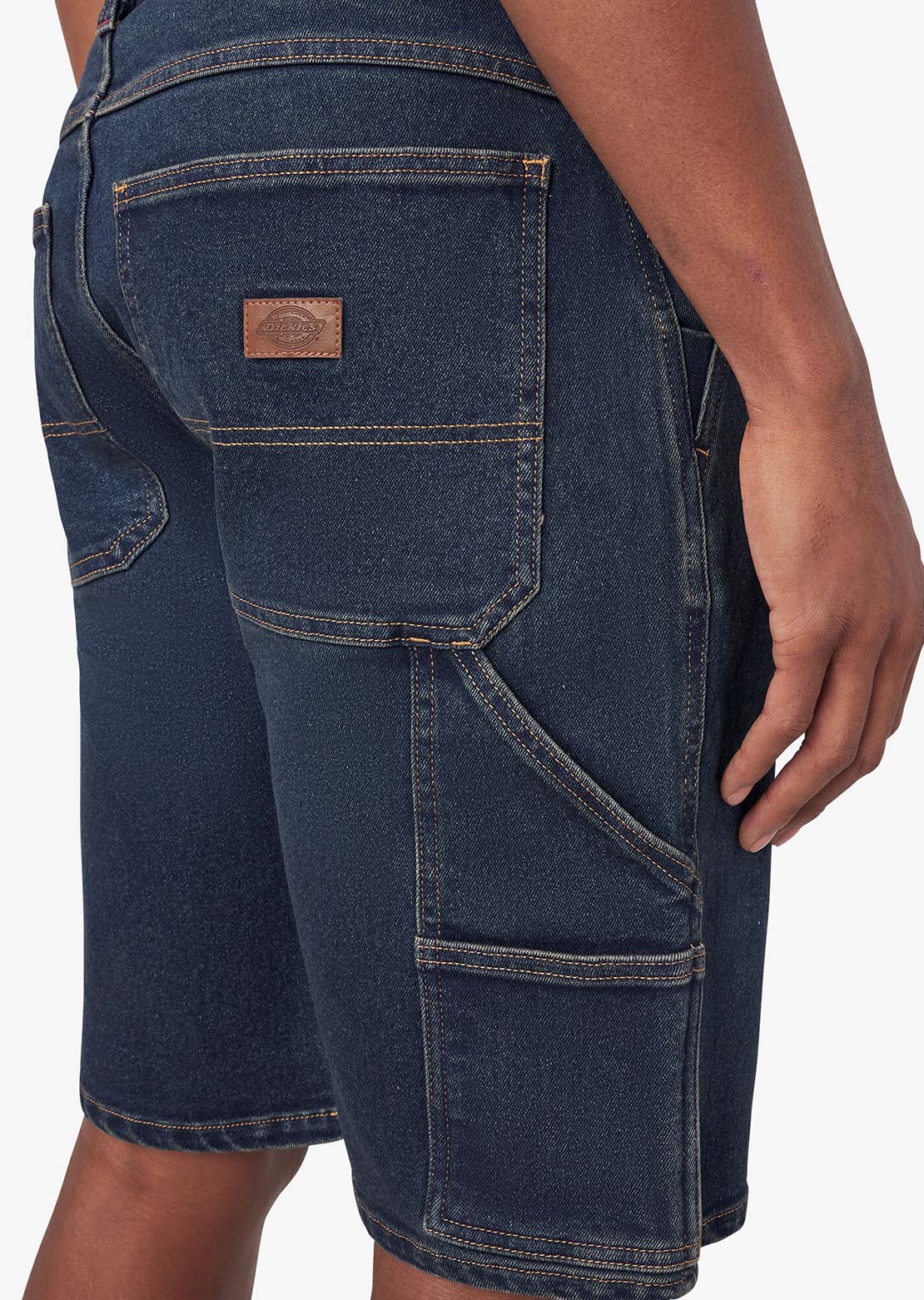 Dickies Men's Denim Shorts Denim Dark Wash