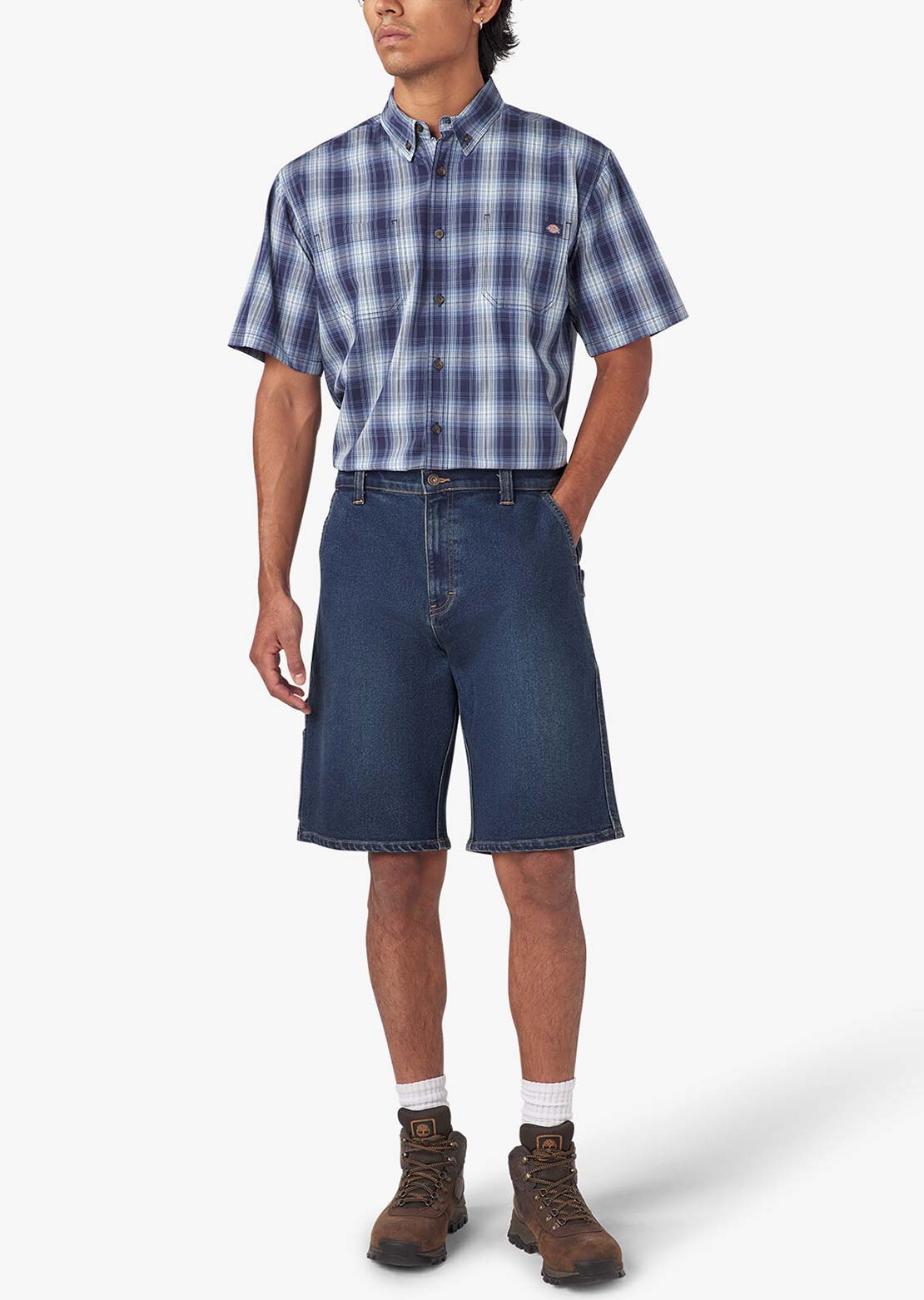 Dickies Men's Denim Shorts Denim Medium Wash