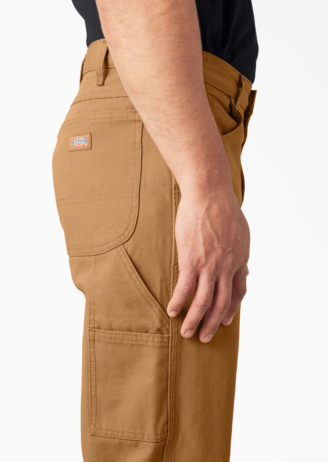 Dickies Men's Duck Relaxed Utility Jeans Rinsed Brown Duck