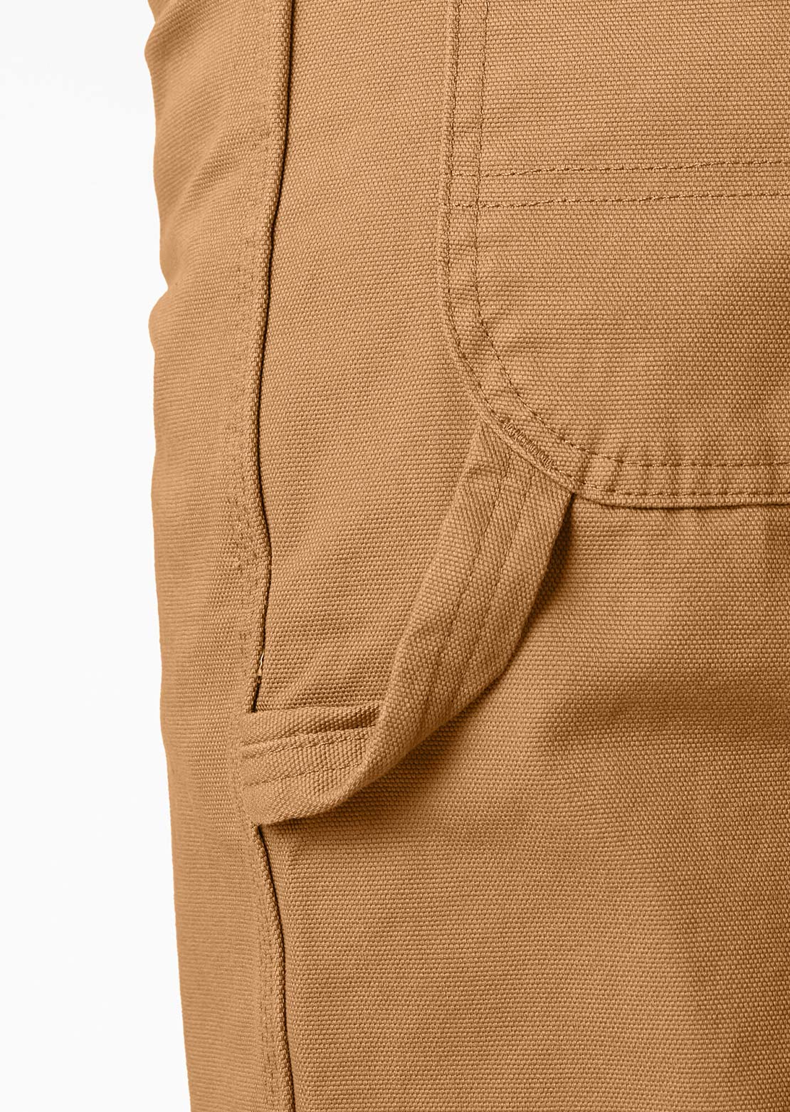 Dickies Men's Duck Relaxed Utility Jeans Rinsed Brown Duck