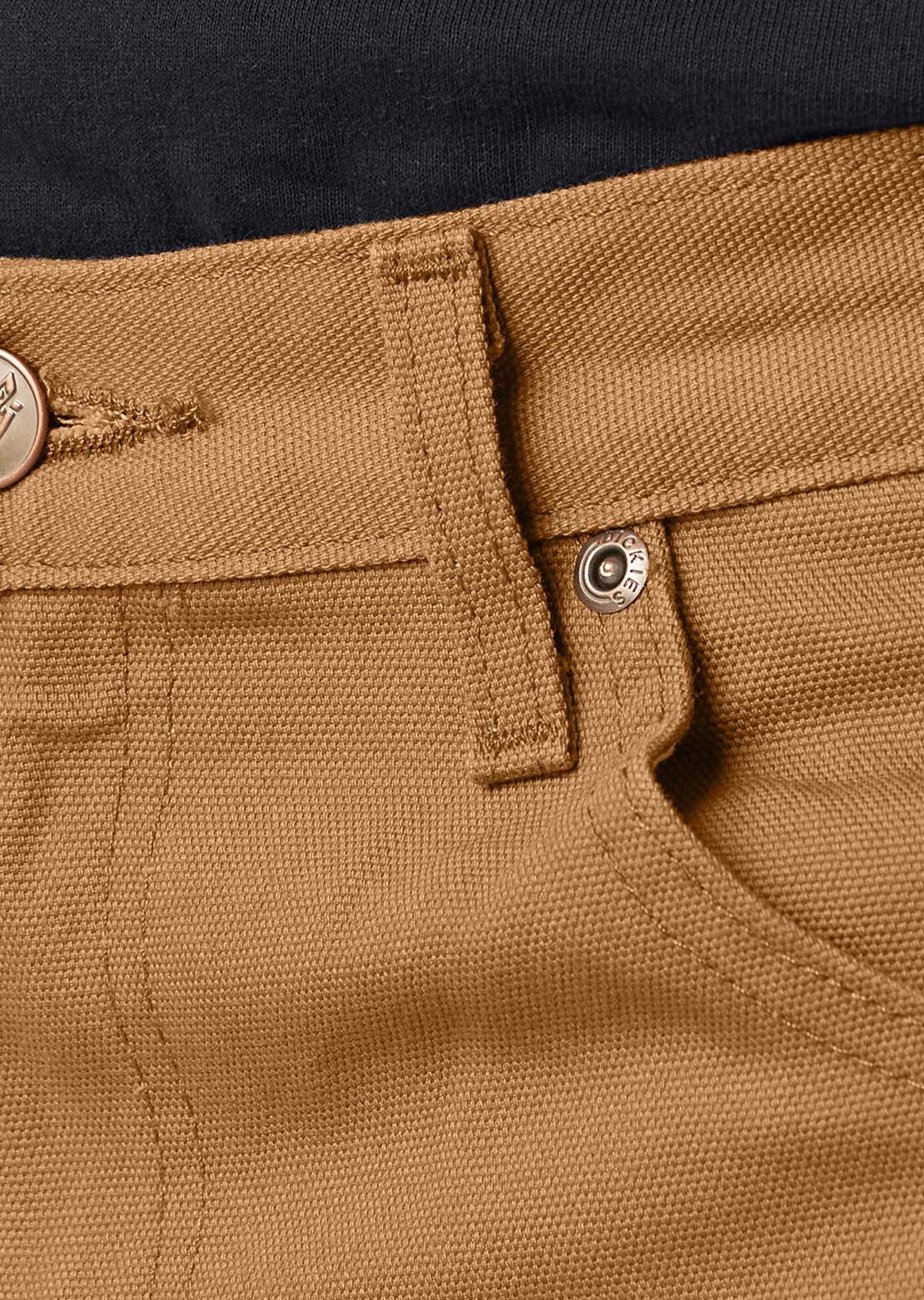 Dickies Men's Duck Relaxed Utility Jeans Rinsed Brown Duck