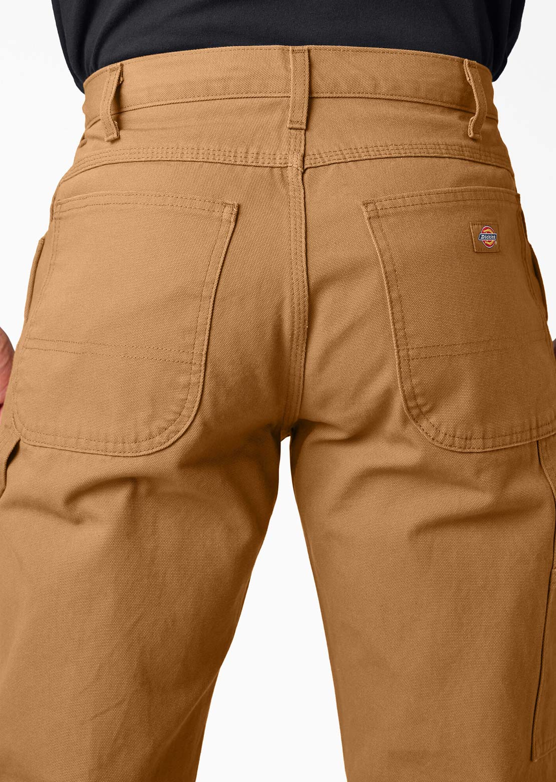 Dickies Men's Duck Relaxed Utility Jeans Rinsed Brown Duck