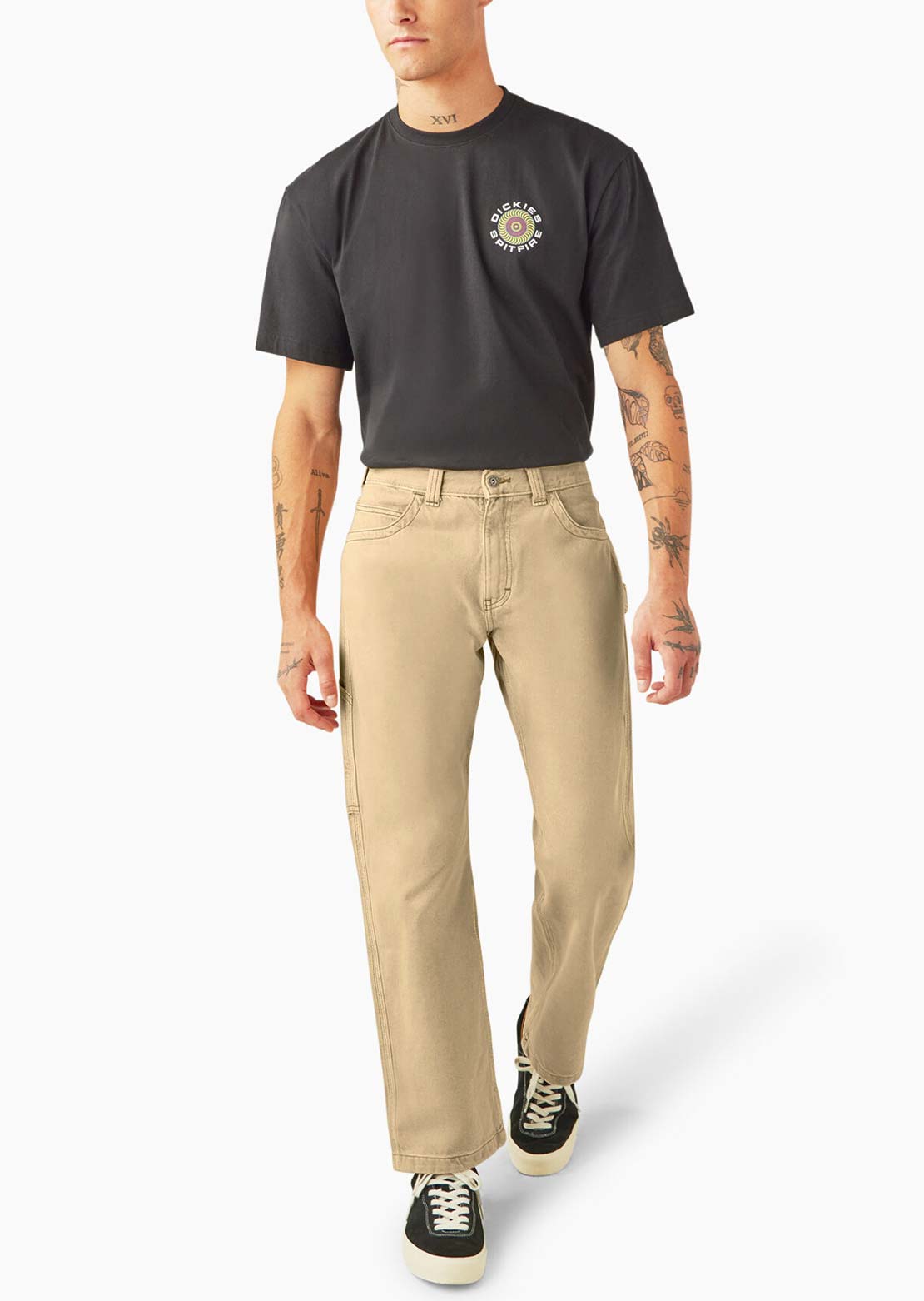 Dickies Men's Skate Denim Pants Khaki