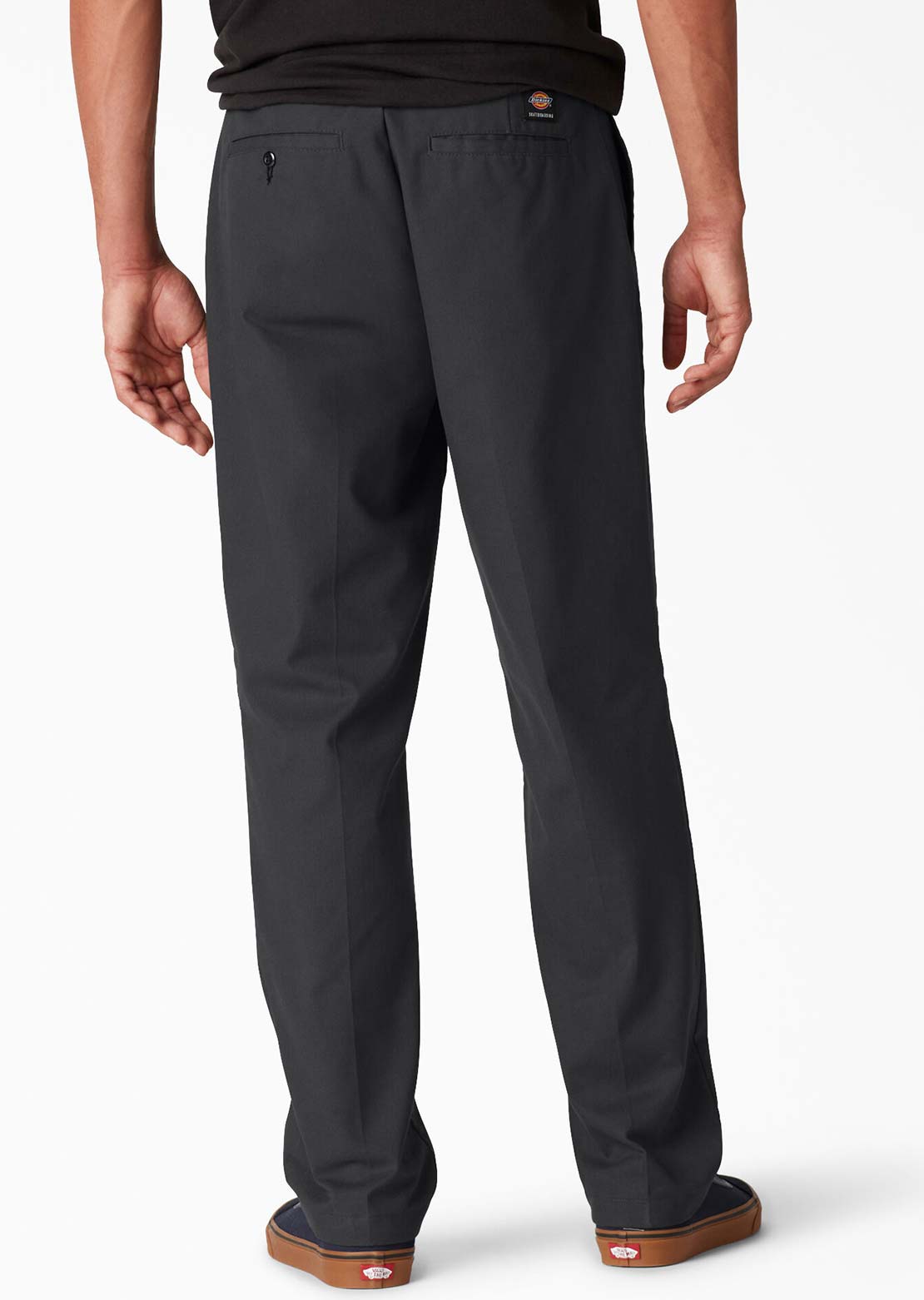 Dickies Men's Slim Straight Skate Pants Black