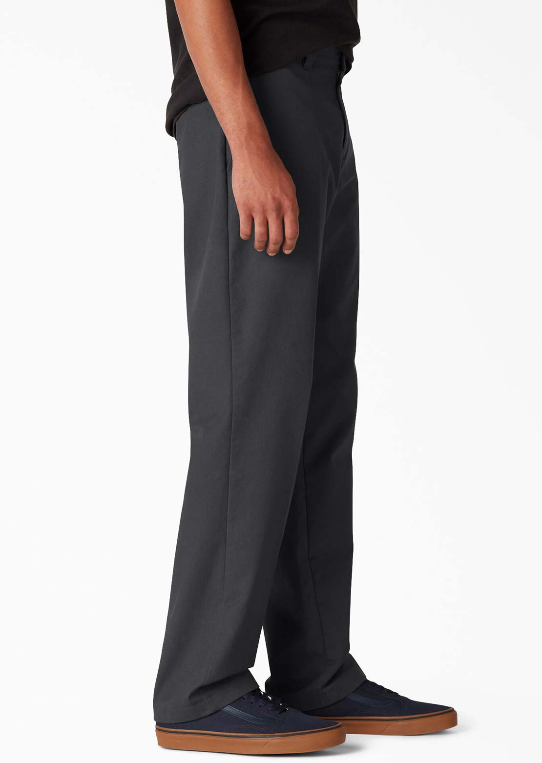 Dickies Men's Slim Straight Skate Pants Black