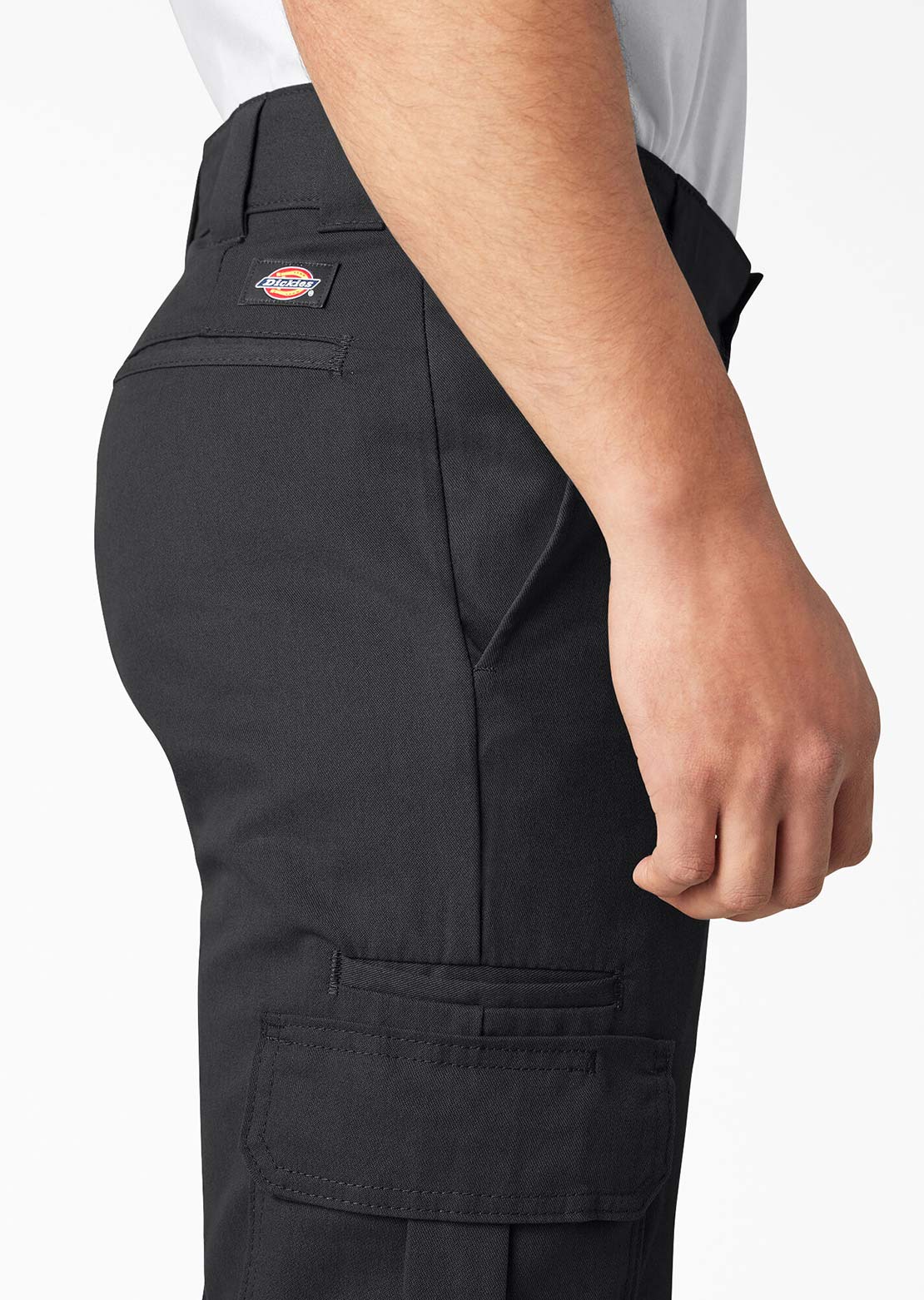 Dickies Men's Twill Cargo Pants Black