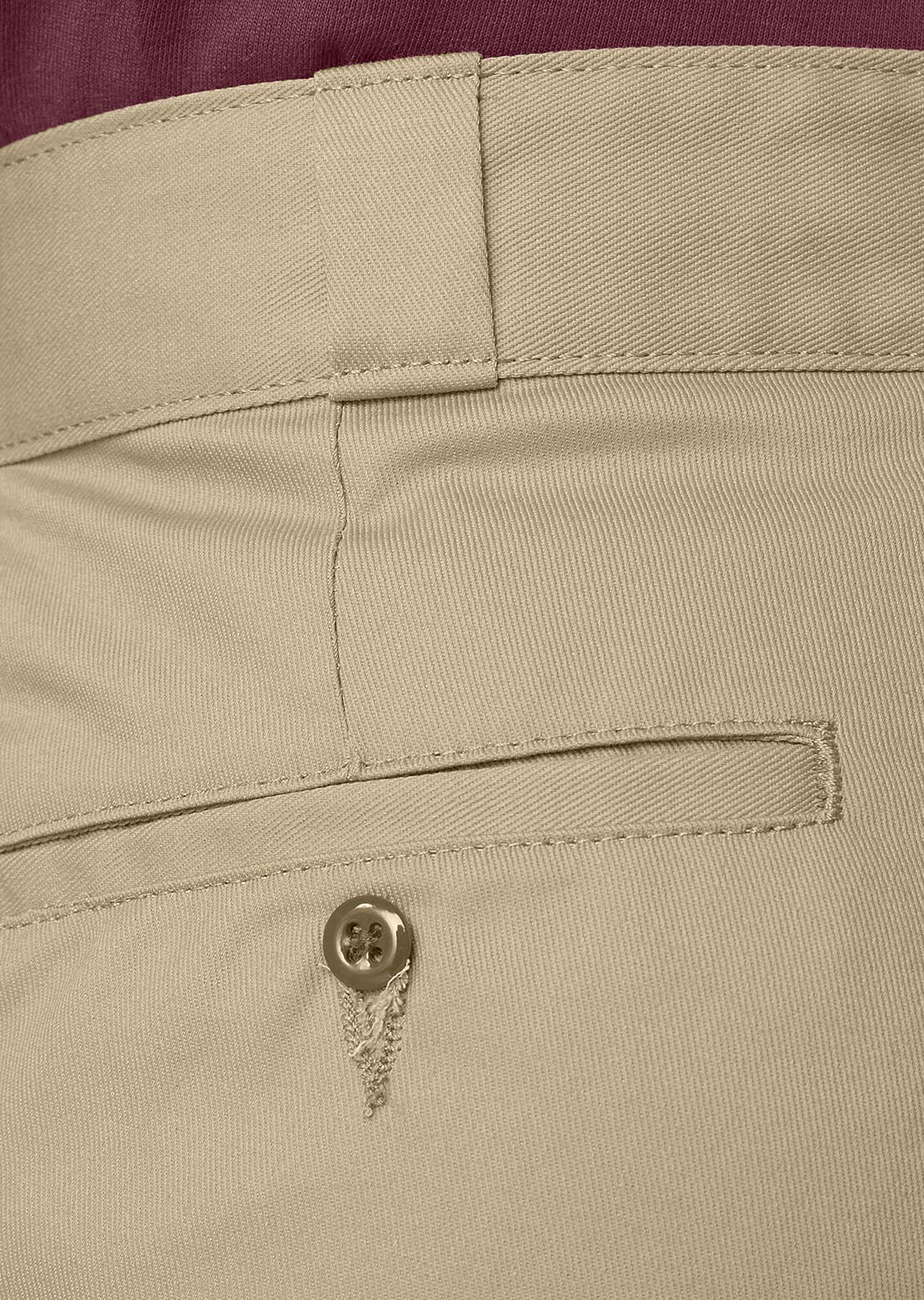 Dickies Men's Twill Double Knee Work Pants Khaki