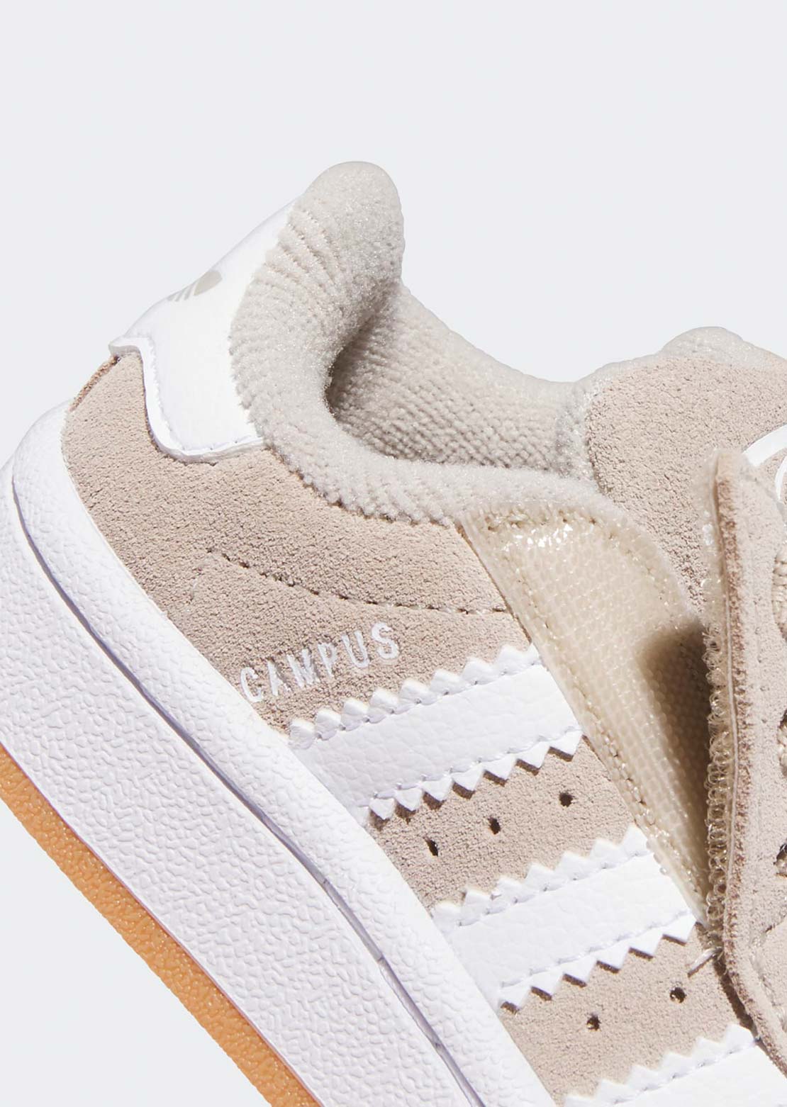 Adidas Toddler Campus 00s CF EL Shoes Wonbei/FTW White/Gum