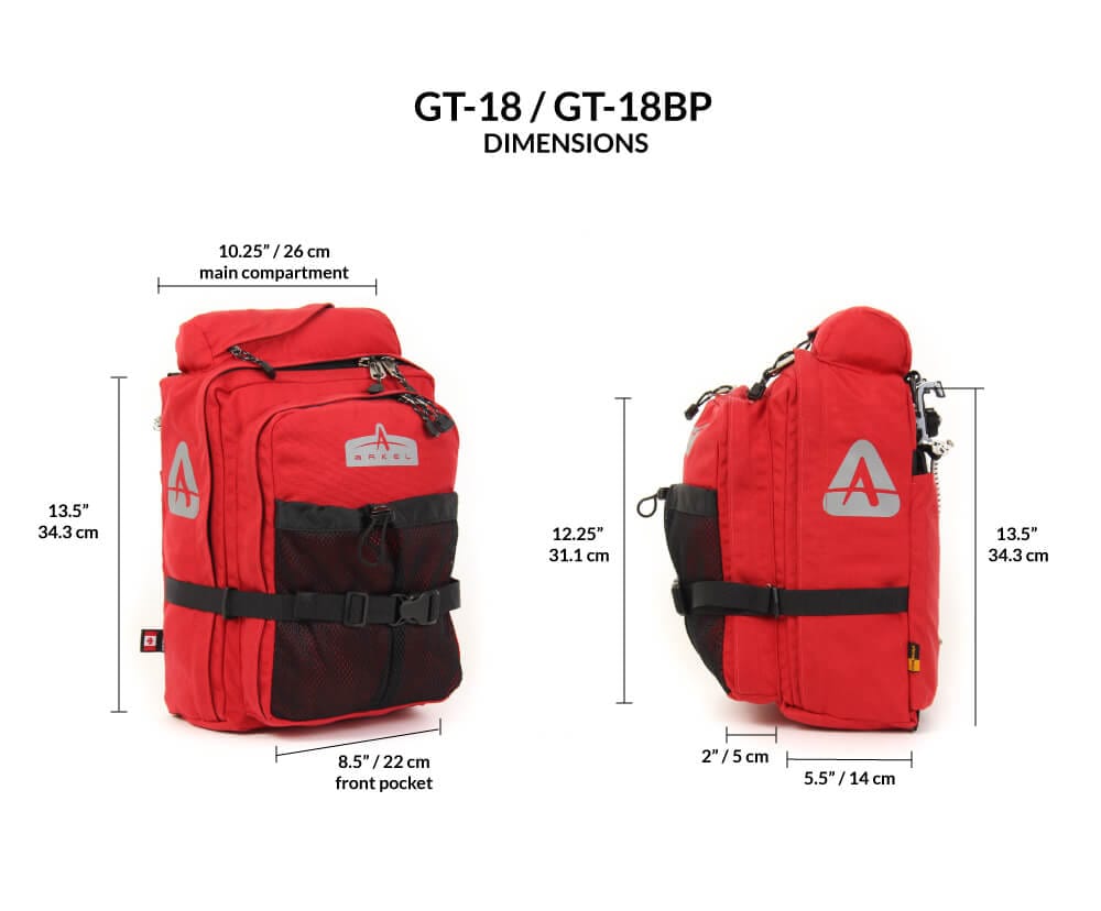 GT-18BP Classic- Convertible Backpack Pannier