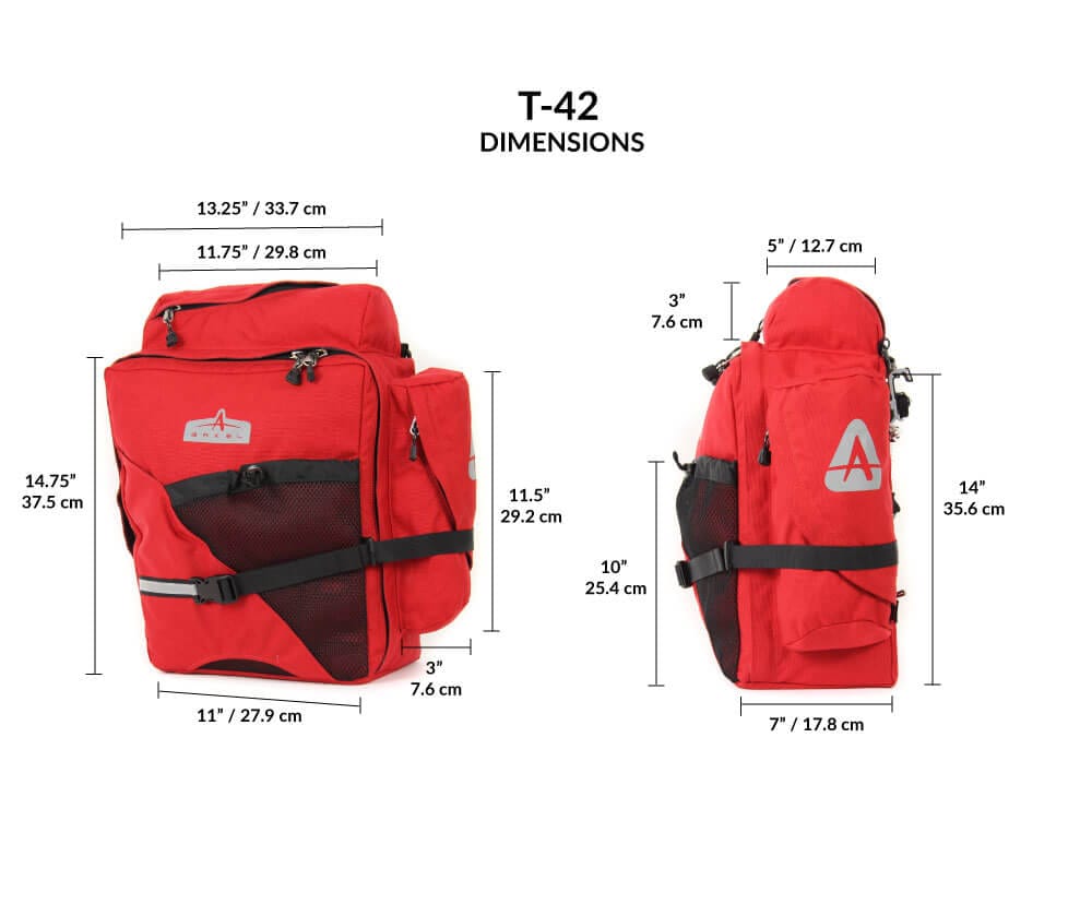 T-42 Classic- Touring Panniers