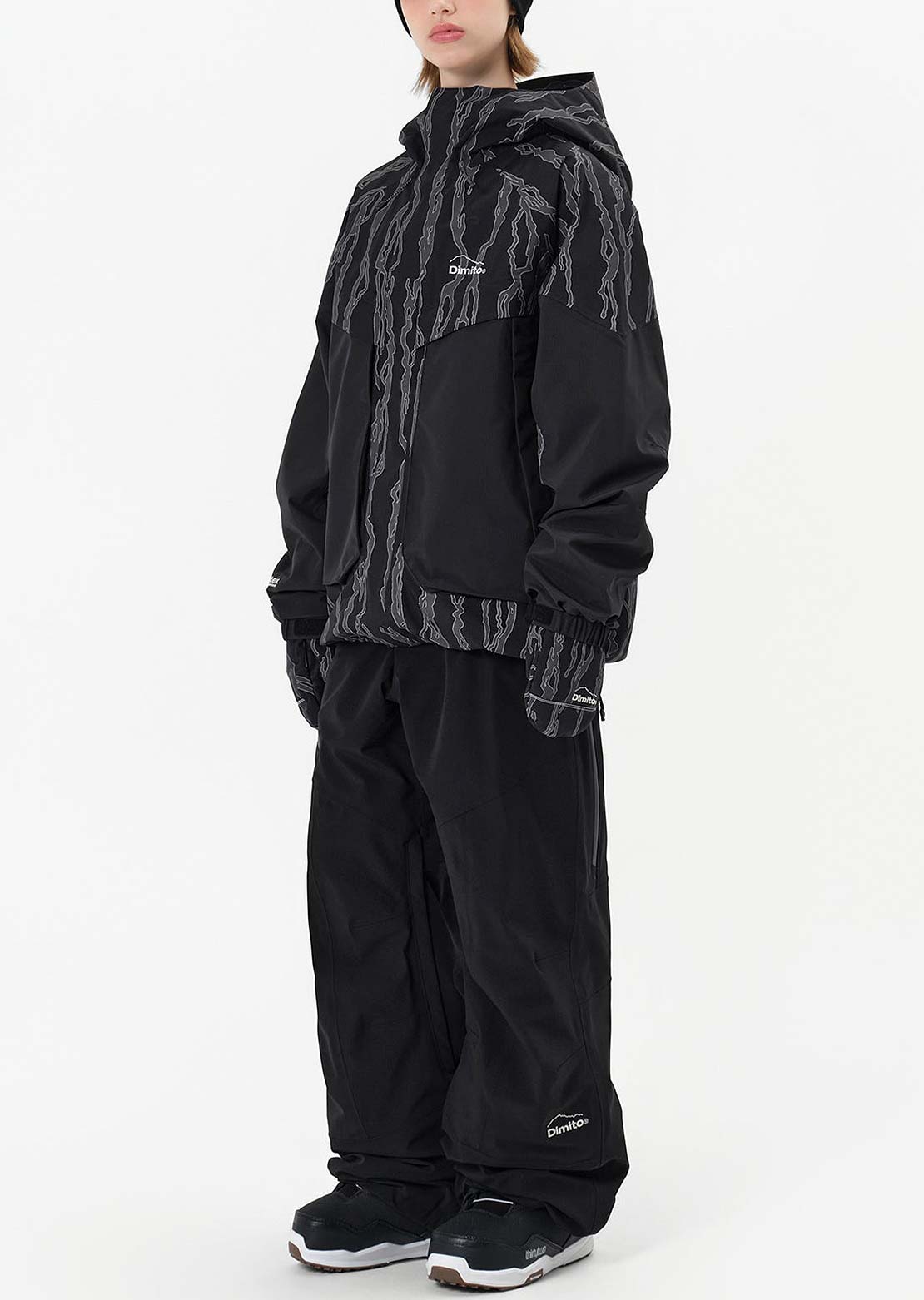 Dimito Unisex 25 Astro Jacket Hae MT Black