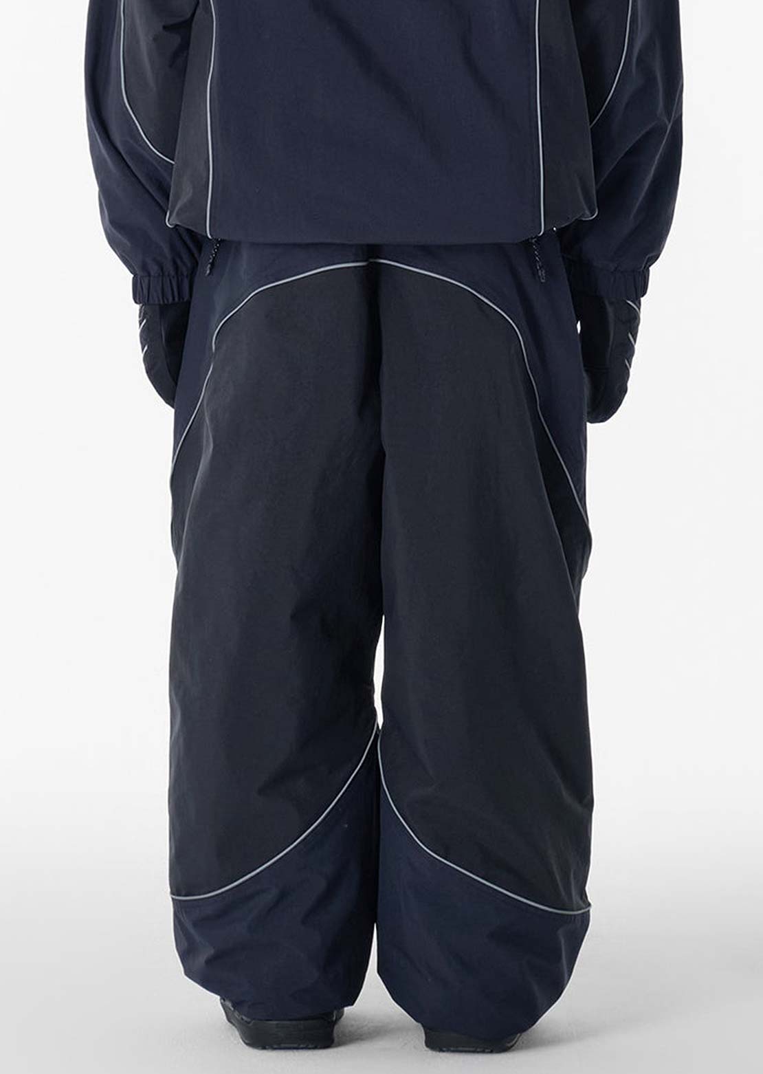 Dimito Unisex 25 Atom Banded Pants Mid Black