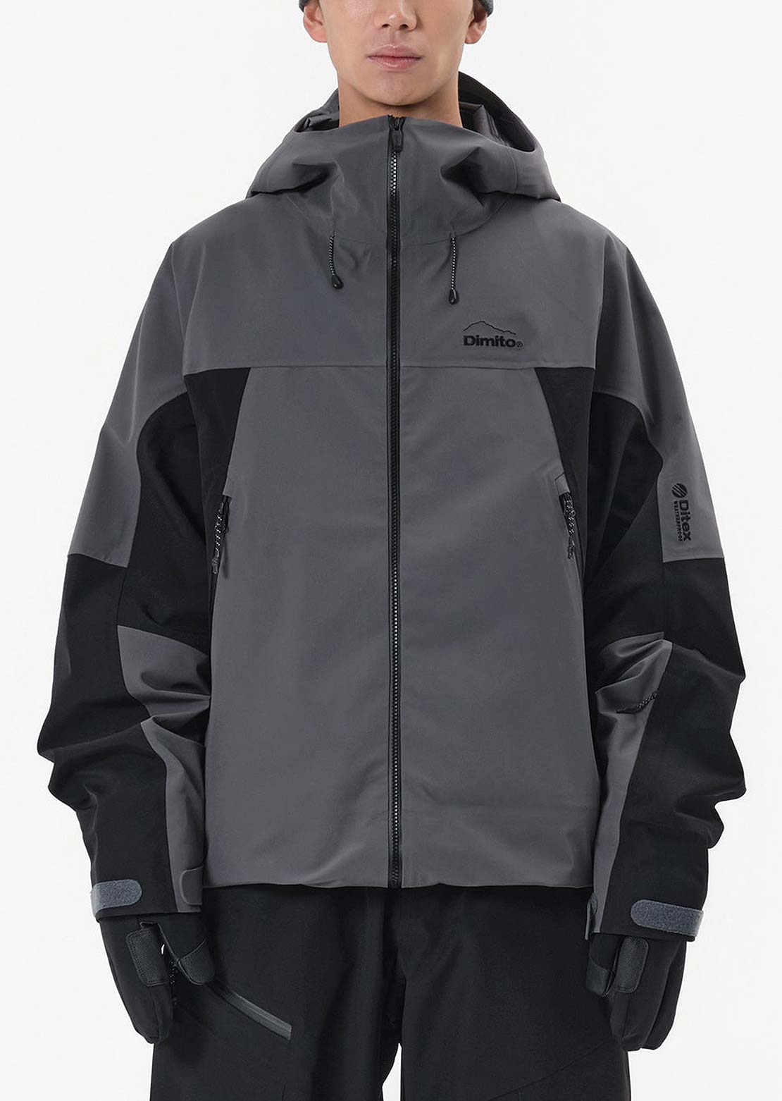 Dimito Unisex 25 Level OG 3L Jacket Cool Grey