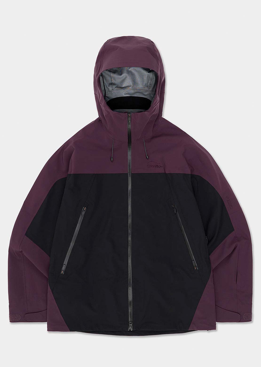 Dimito Unisex 25 Level OG 3L Jacket Wine