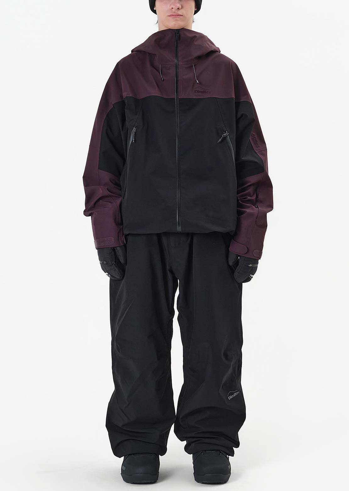 Dimito Unisex 25 Level OG 3L Jacket Wine