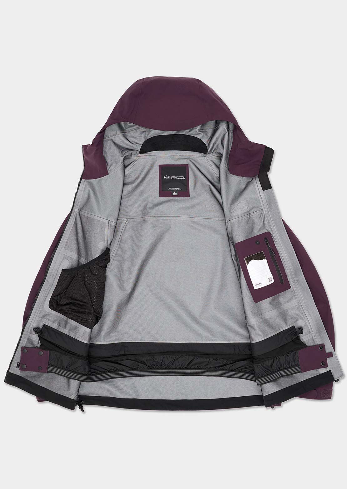 Dimito Unisex 25 Level OG 3L Jacket Wine