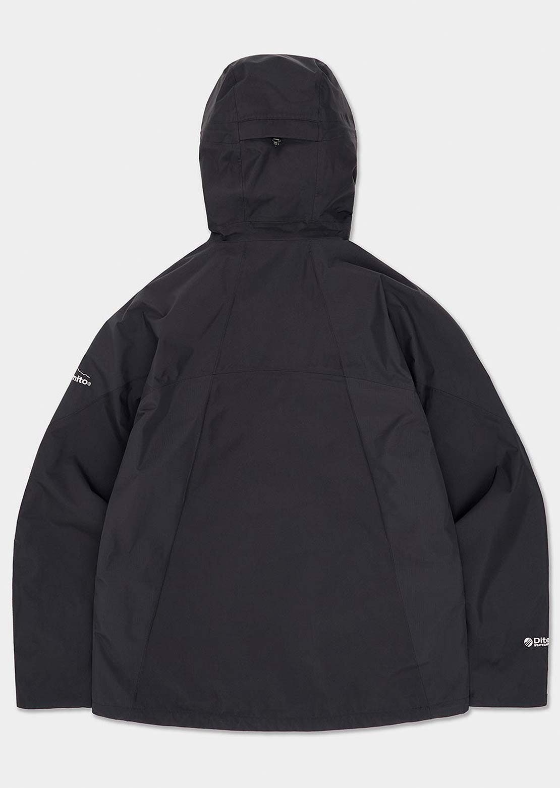 Dimito Unisex 25 Quarsar Full Zip Jacket Black
