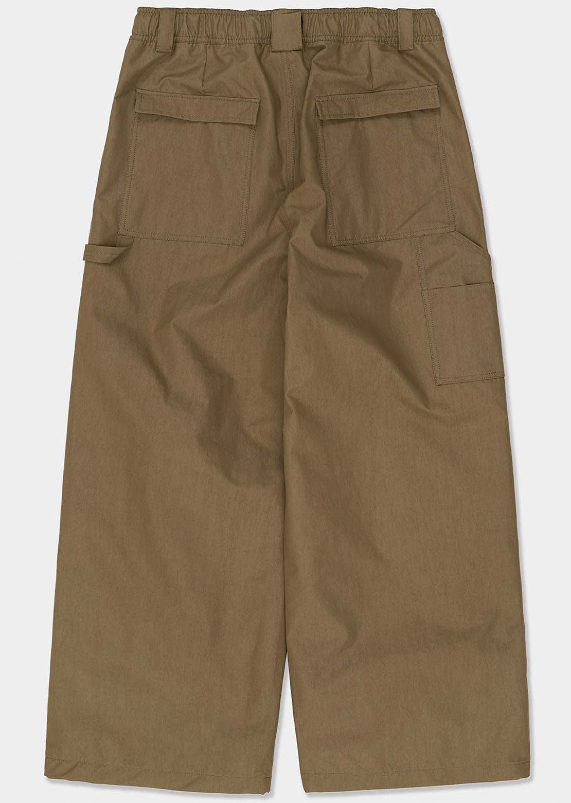 Dimito Unisex Carpenter Wide Pants Fade Walnut