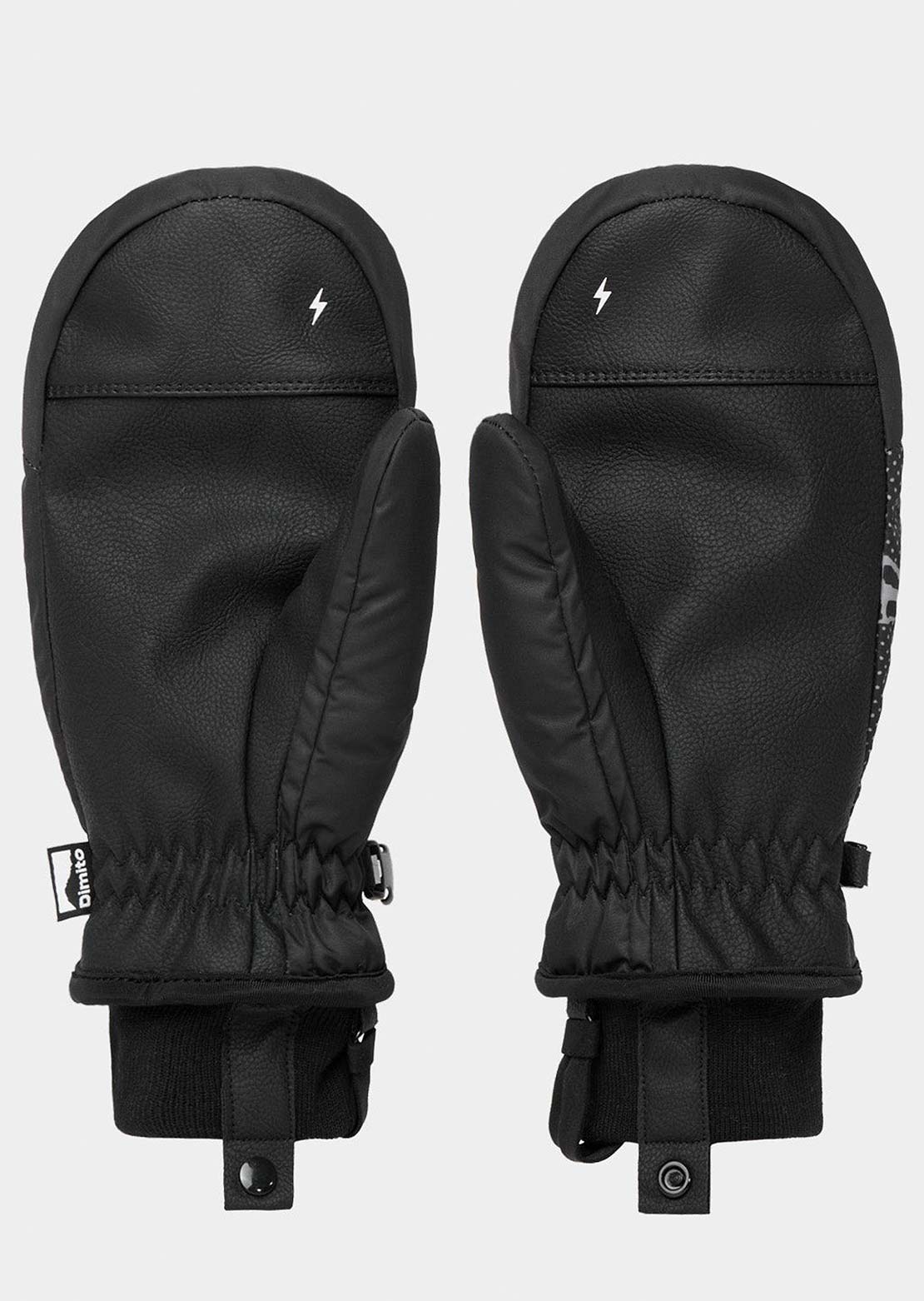Dimito Unisex G-Works Mittens Turri Black