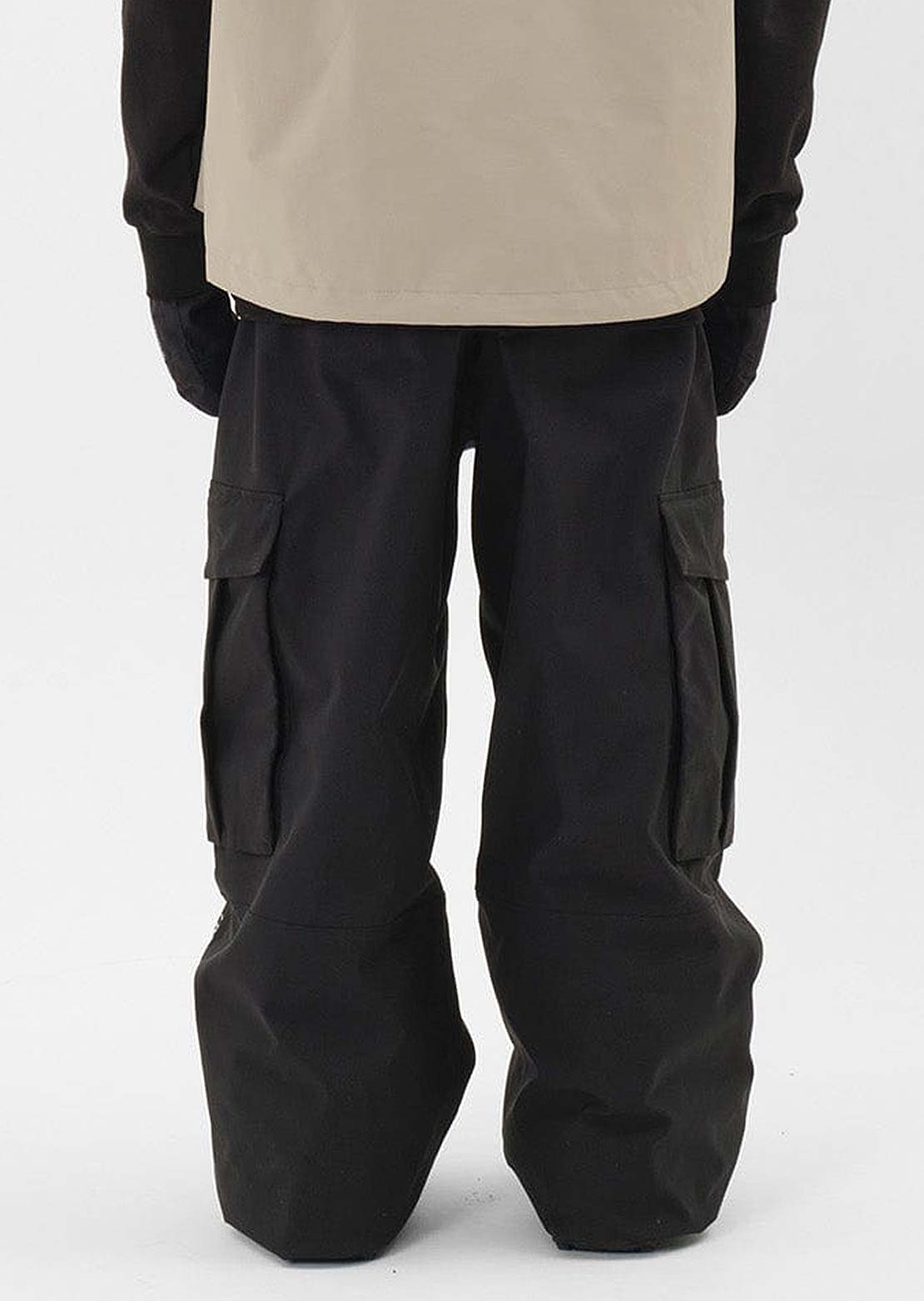 Dimito Unisex Giant Cargo Pants Black