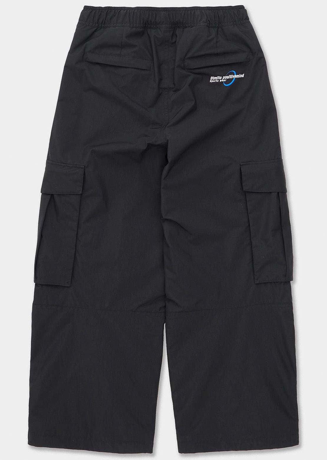 Dimito Unisex Giant Cargo Pants Black
