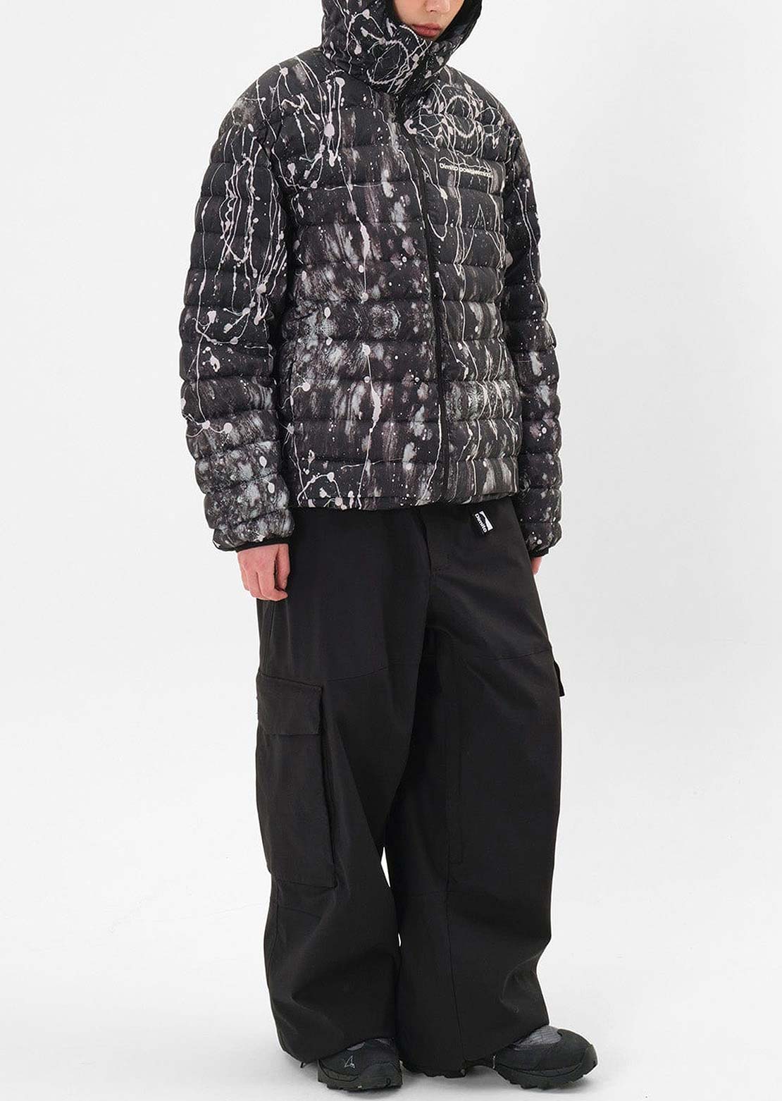Dimito Unisex Giant Cargo Pants Black