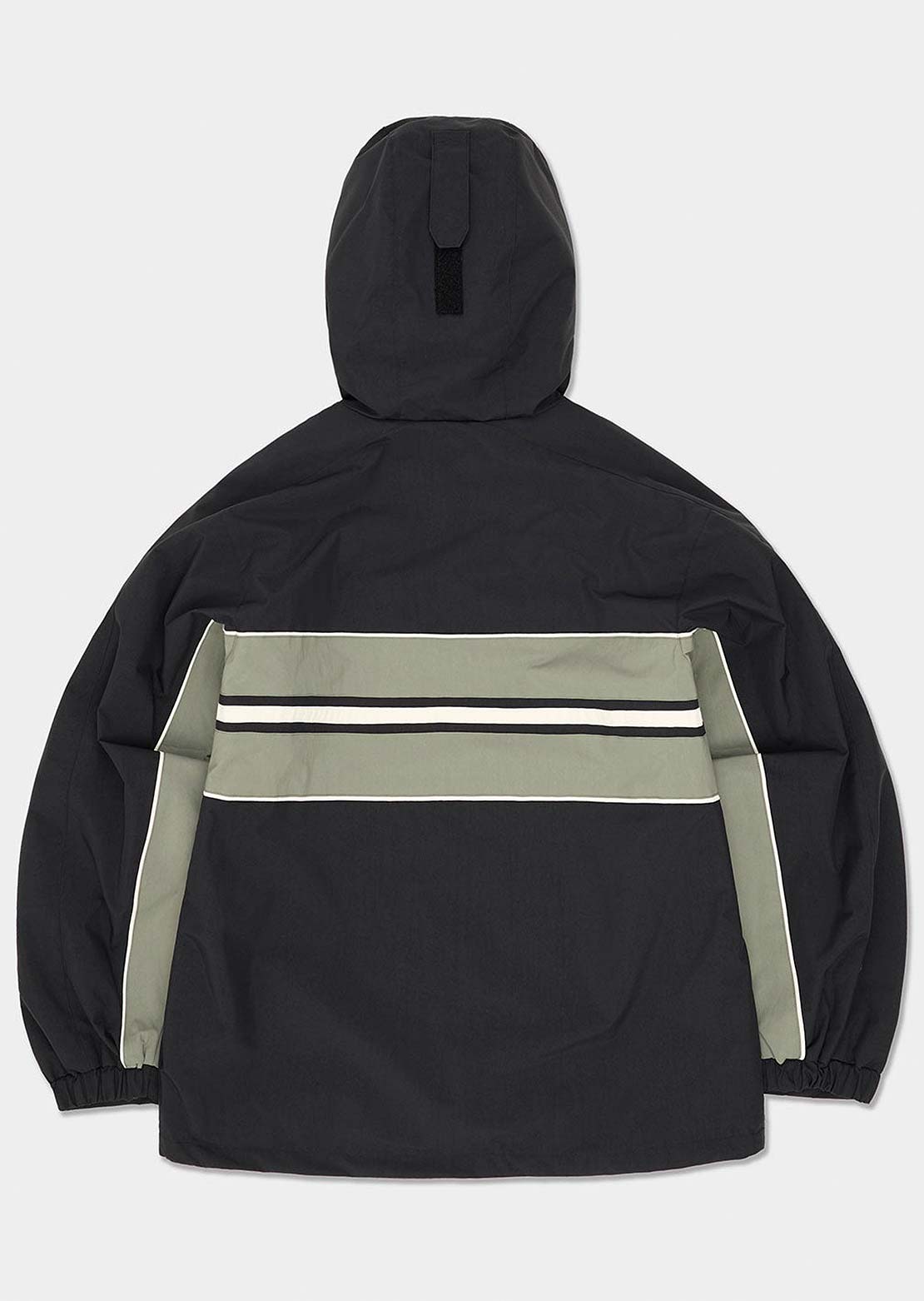 Dimito Unisex Line Wind Jacket Black