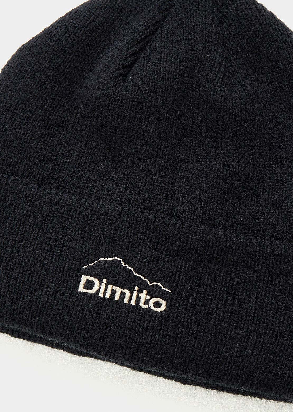 Dimito Unisex Logo Beanie Black